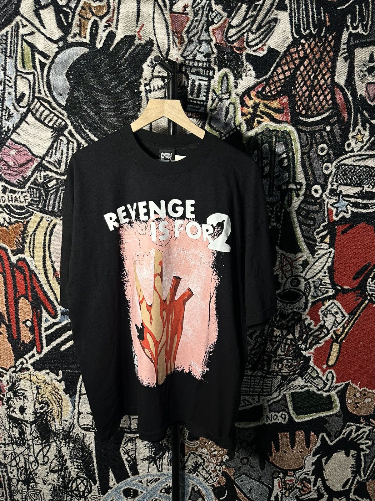 Revenge Revenge Is for Two Tee Size US XL / EU 56 / 4 - 7 Thumbnail