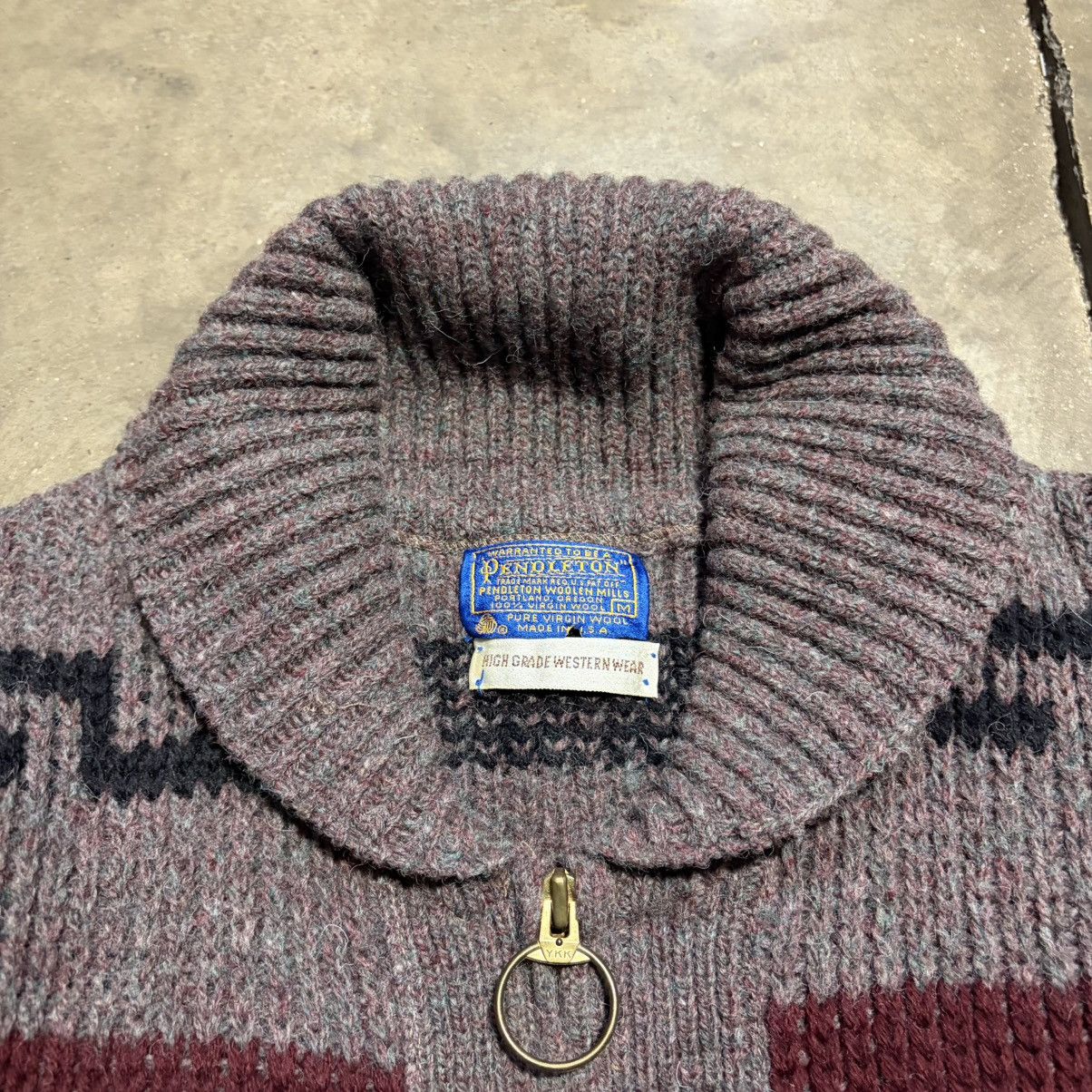 Pendleton Vintage Pendleton Aztec Sweater Cardigan Lebowski Western Size US M / EU 48-50 / 2 - 8 Thumbnail