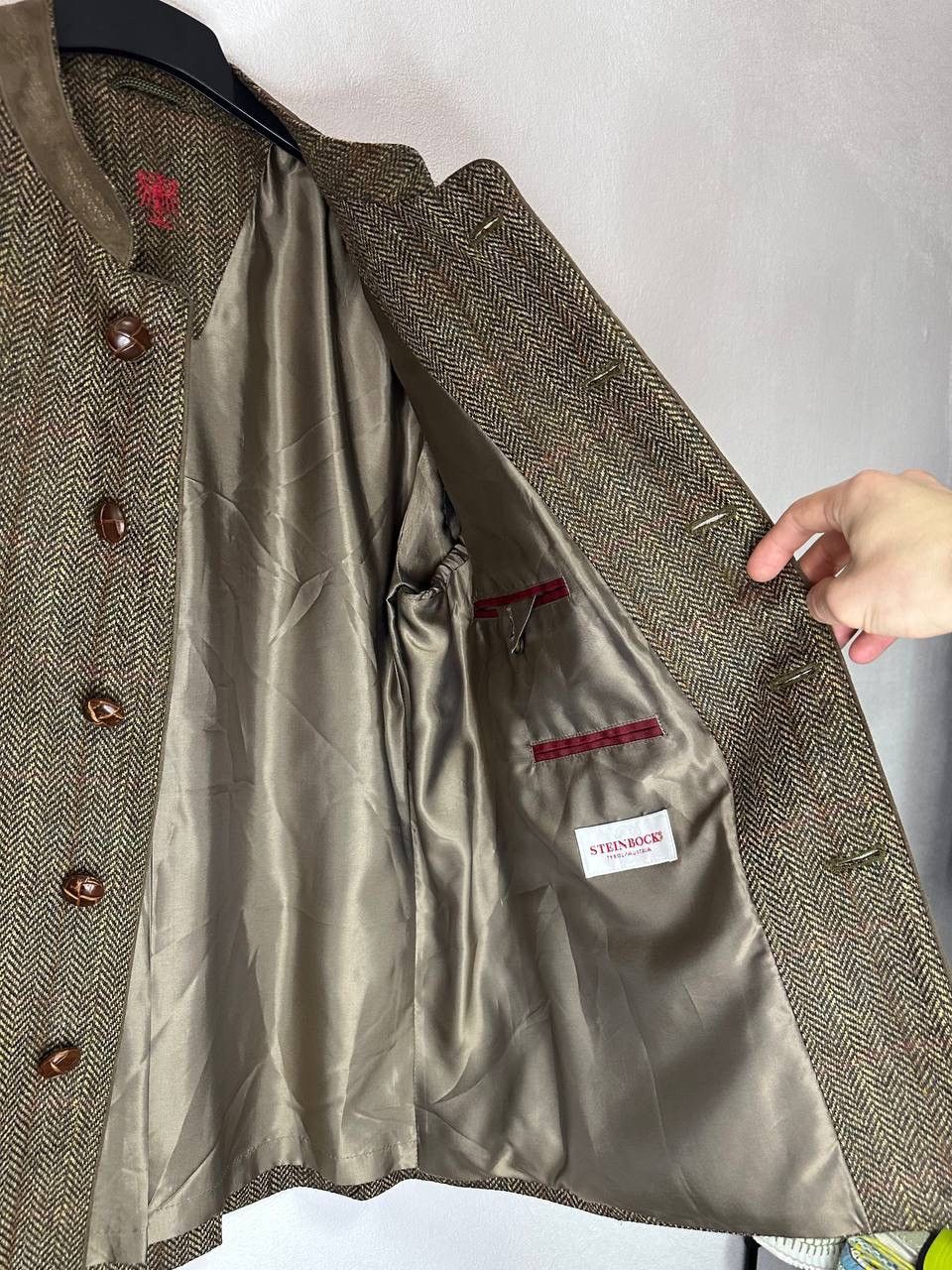 Other Steinbock Jacket Wool Blazer Tyrol Austria EU50 Traditional Size 50L - 8 Thumbnail