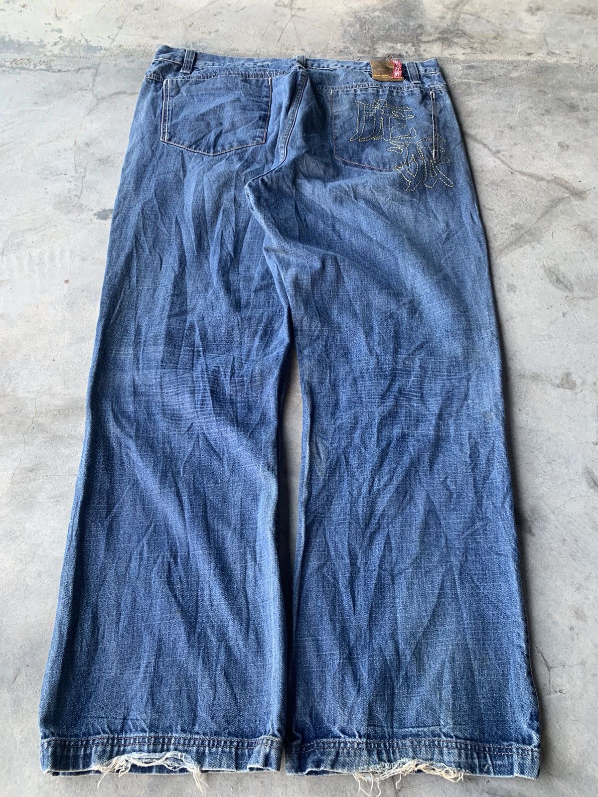 Phat Farm Phat Farm Y2K Baggy Denim Jeans Hip Hop Skate Fit Size US 42 / EU 58 - 1 Thumbnail
