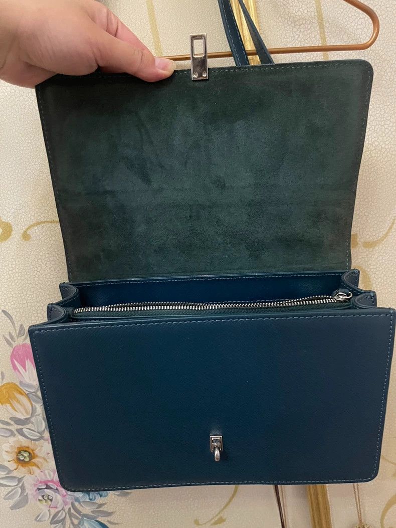 Vivienne Westwood Vivienne Westwood size os Peacock blue leather bag shoulder Size ONE SIZE - 8 Thumbnail