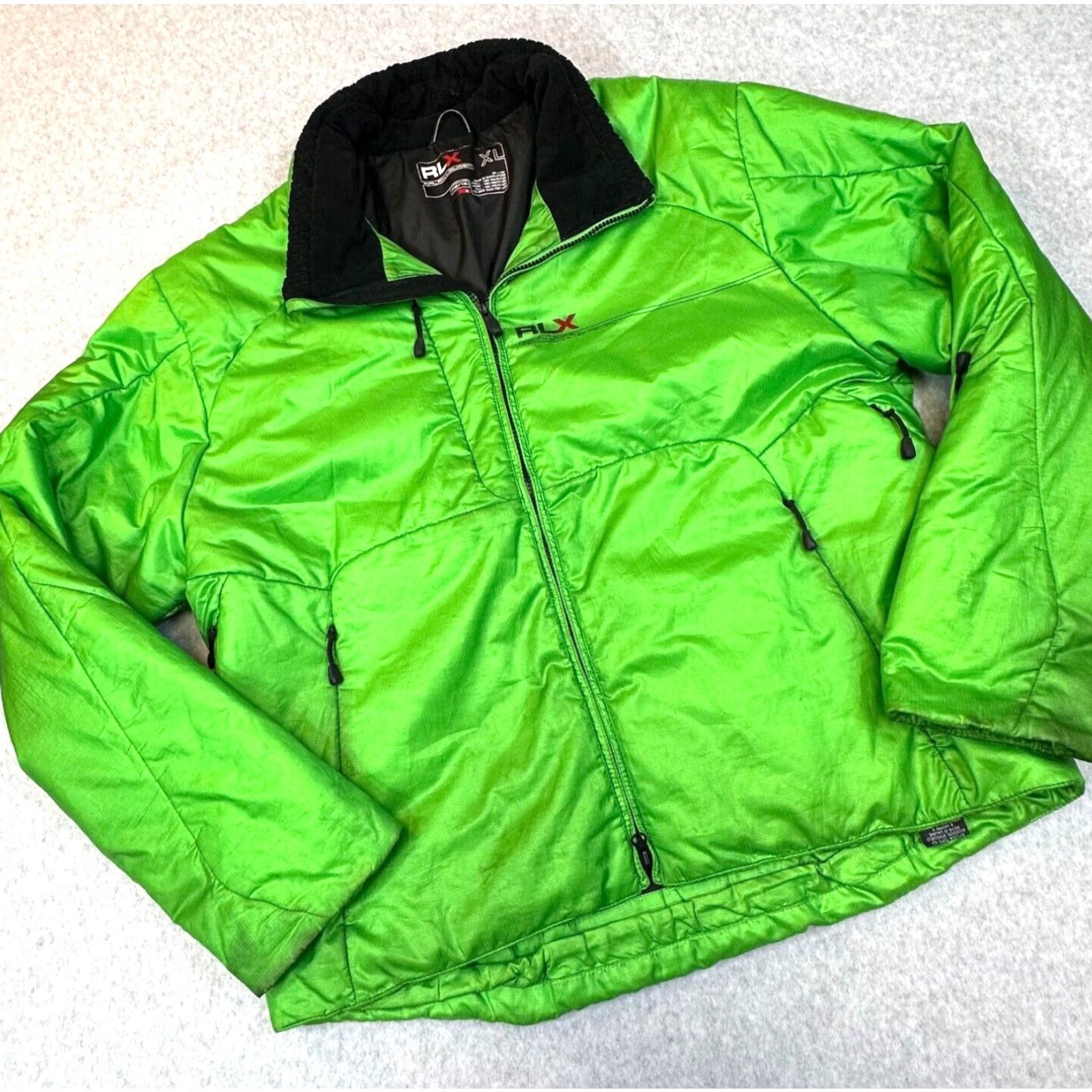 Ralph Lauren Ralph Lauren RLX Ski Puffer Jacket Mens XL Green Insulated Quilted Zip Mid-Length Winter Snow Size US XL / EU 56 / 4 - 2 Thumbnail