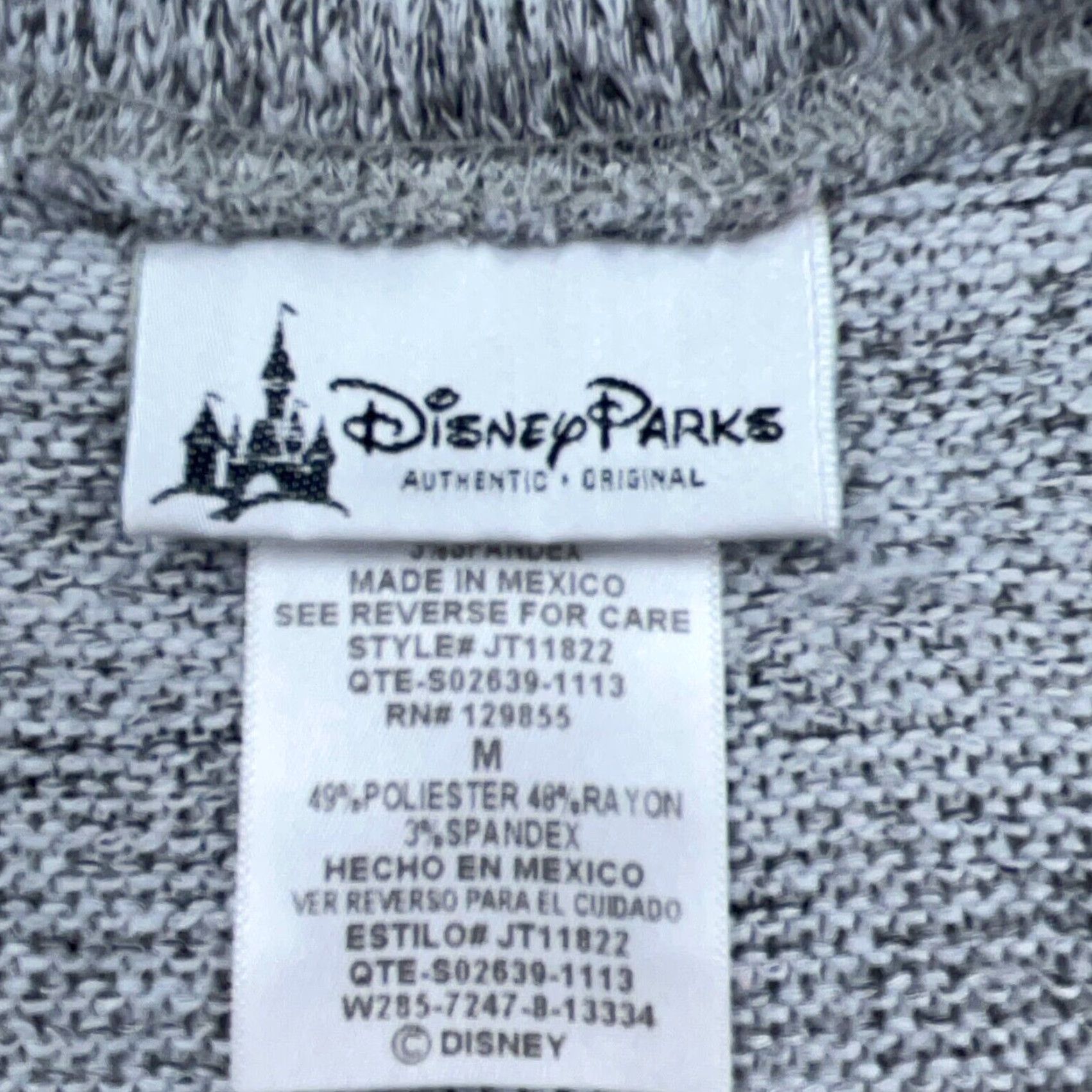 Disney Disney Parks Authentic Sweatshirt Women Medium Gray Mickey Minnie Christmas Cartoon Size M / US 6-8 / IT 42-44 - 6 Thumbnail
