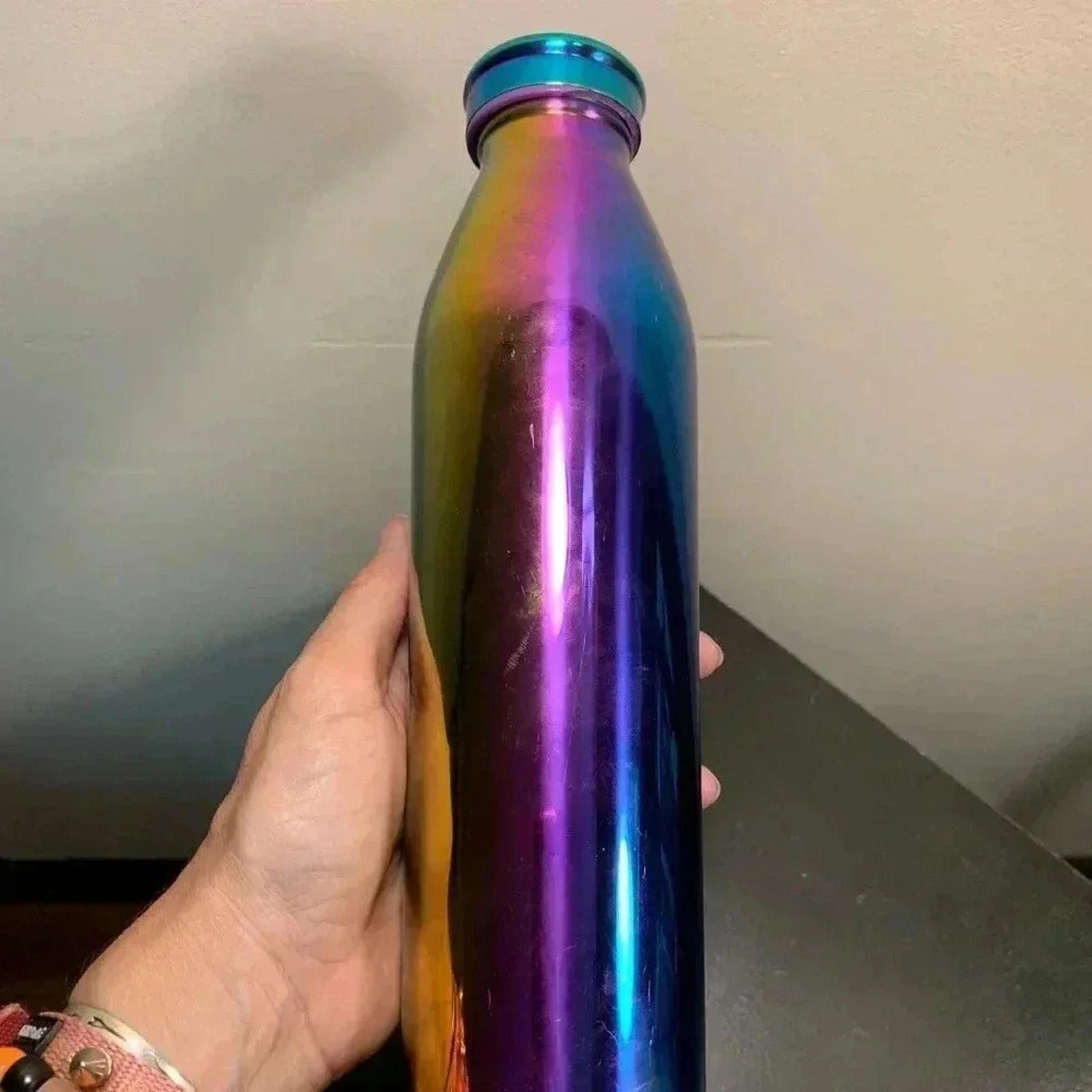 Designer 🌈 rainbow Iridescent Tumblr Size ONE SIZE - 2 Thumbnail