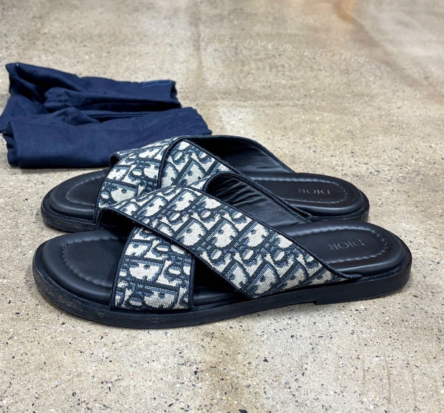 Dior Dior Alias Oblique Sandals Size US 9 / EU 42 - 1 Thumbnail