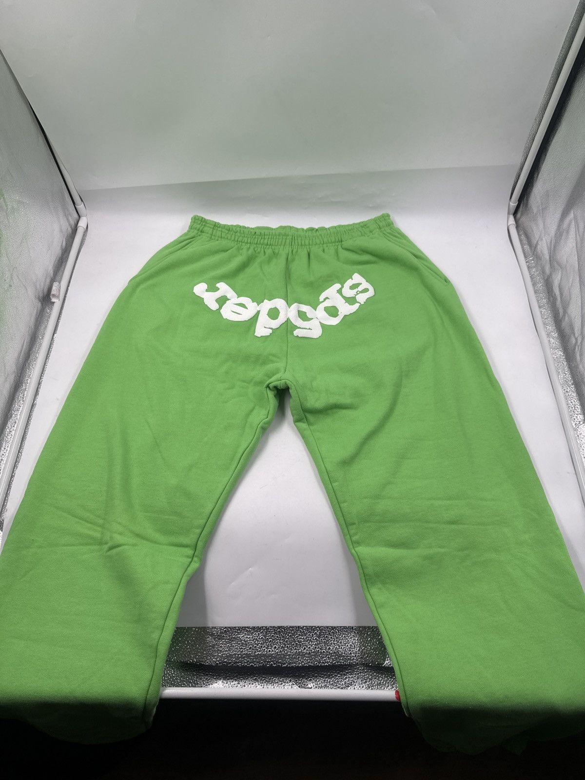 Sp5der Logo Print Sweatpants