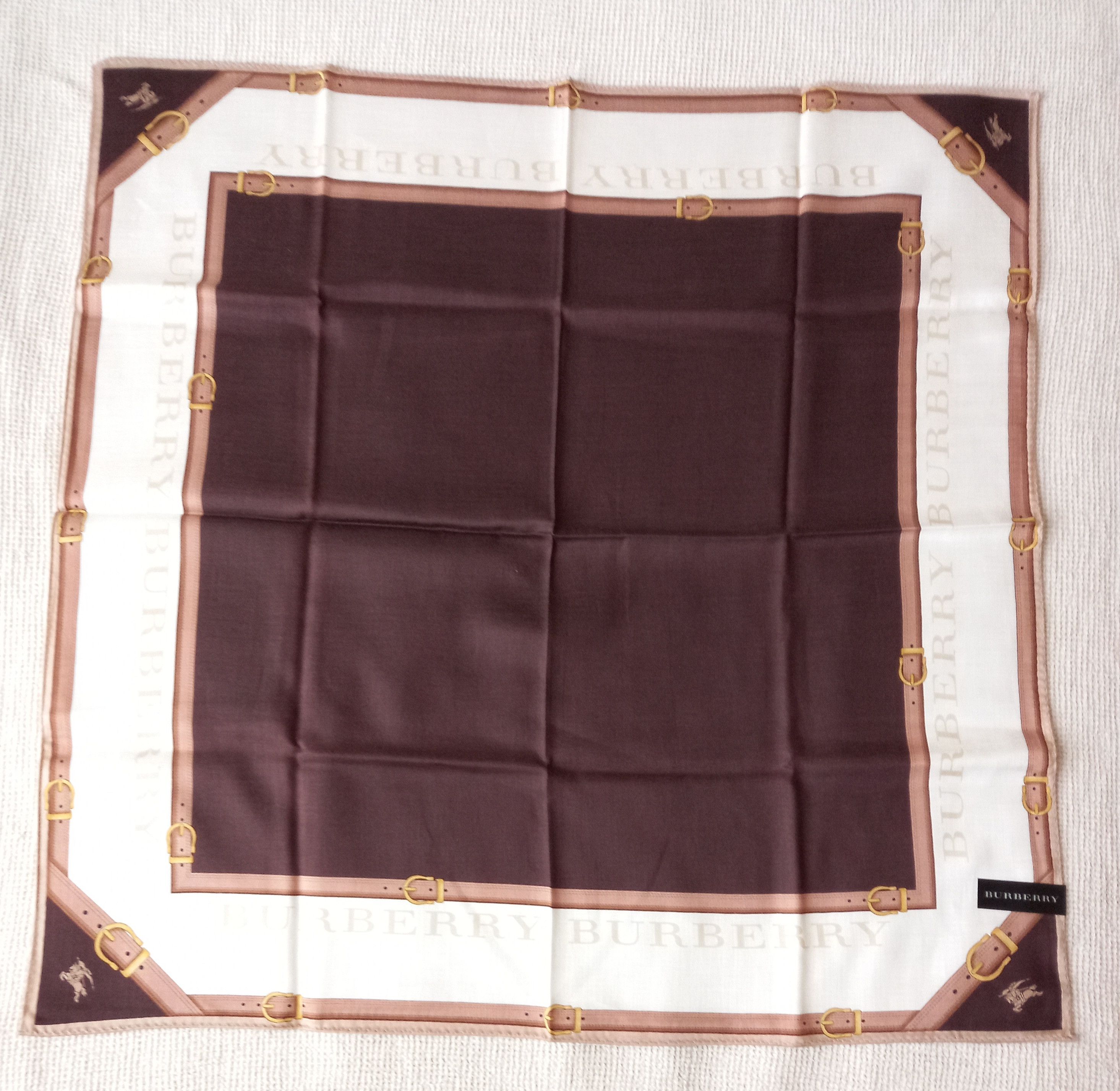 Burberry × Vintage NEW Vintage Japan Burberry bandana handkerchief scarf Size ONE SIZE - 2 Thumbnail