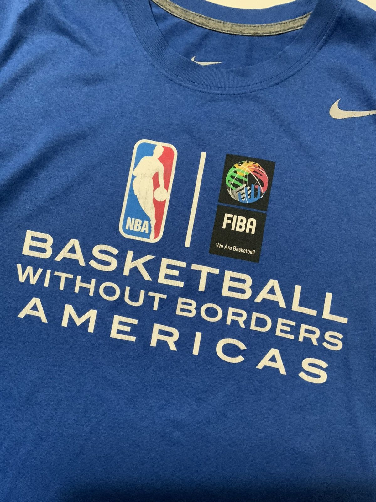 Nike Nike NBA Basketball Without Borders Americas FIBA T-Shirt Size US M / EU 48-50 / 2 - 5 Thumbnail