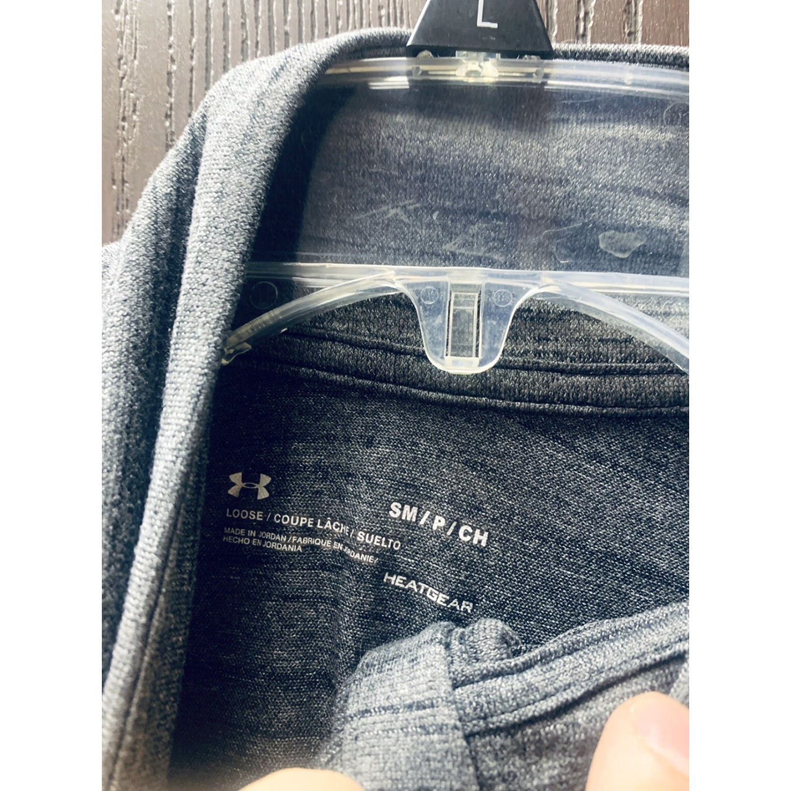 Under Armour Womens Under Armour Loose Heat Gear 1/4 Zip Pullover Heather Grey Size Small Size S / US 4 / IT 40 - 3 Thumbnail