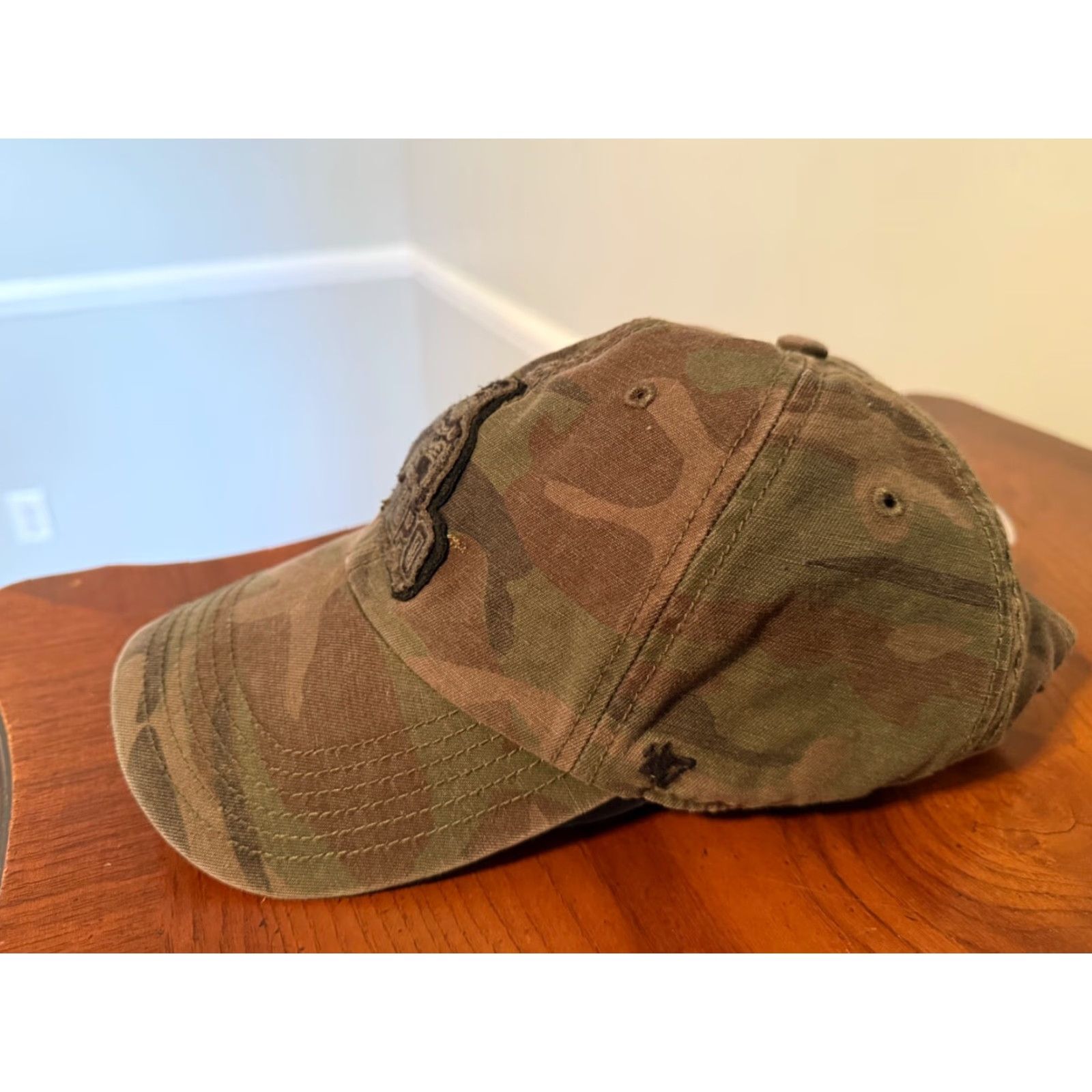 47 Valparaiso Crusaders 47 OHT Camo Baseball Cap Hat Mens Adjustable Snapback 100% Cotton Gold Size ONE SIZE - 2 Thumbnail