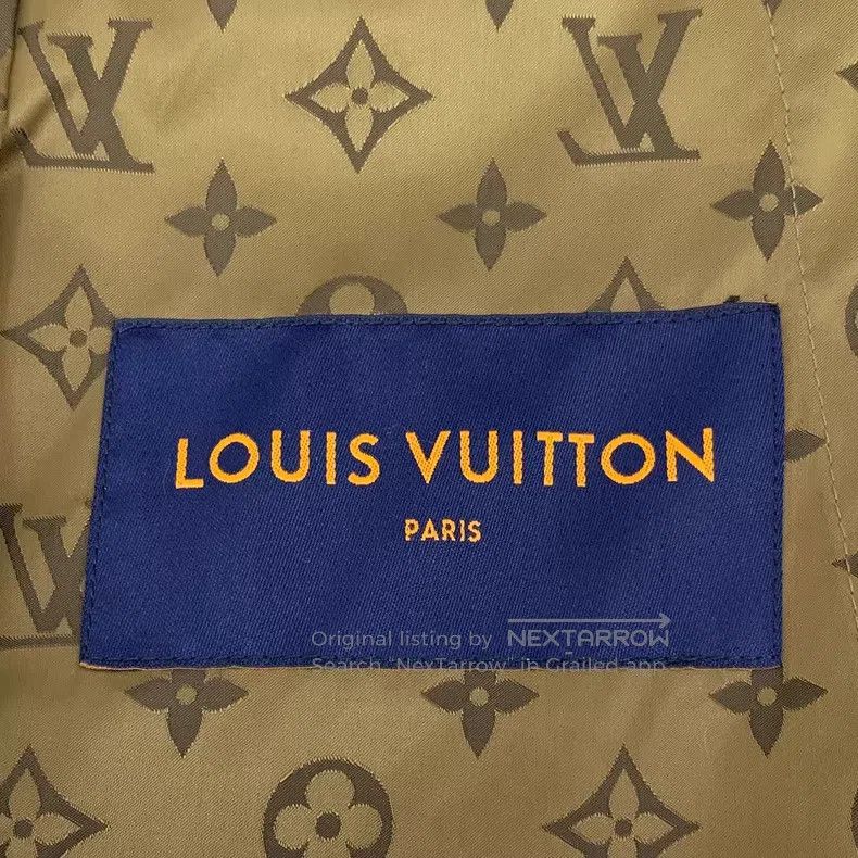 Louis Vuitton Louis Vuitton Dark brown logo presbyopic full print hooded Size US M / EU 48-50 / 2 - 5 Thumbnail