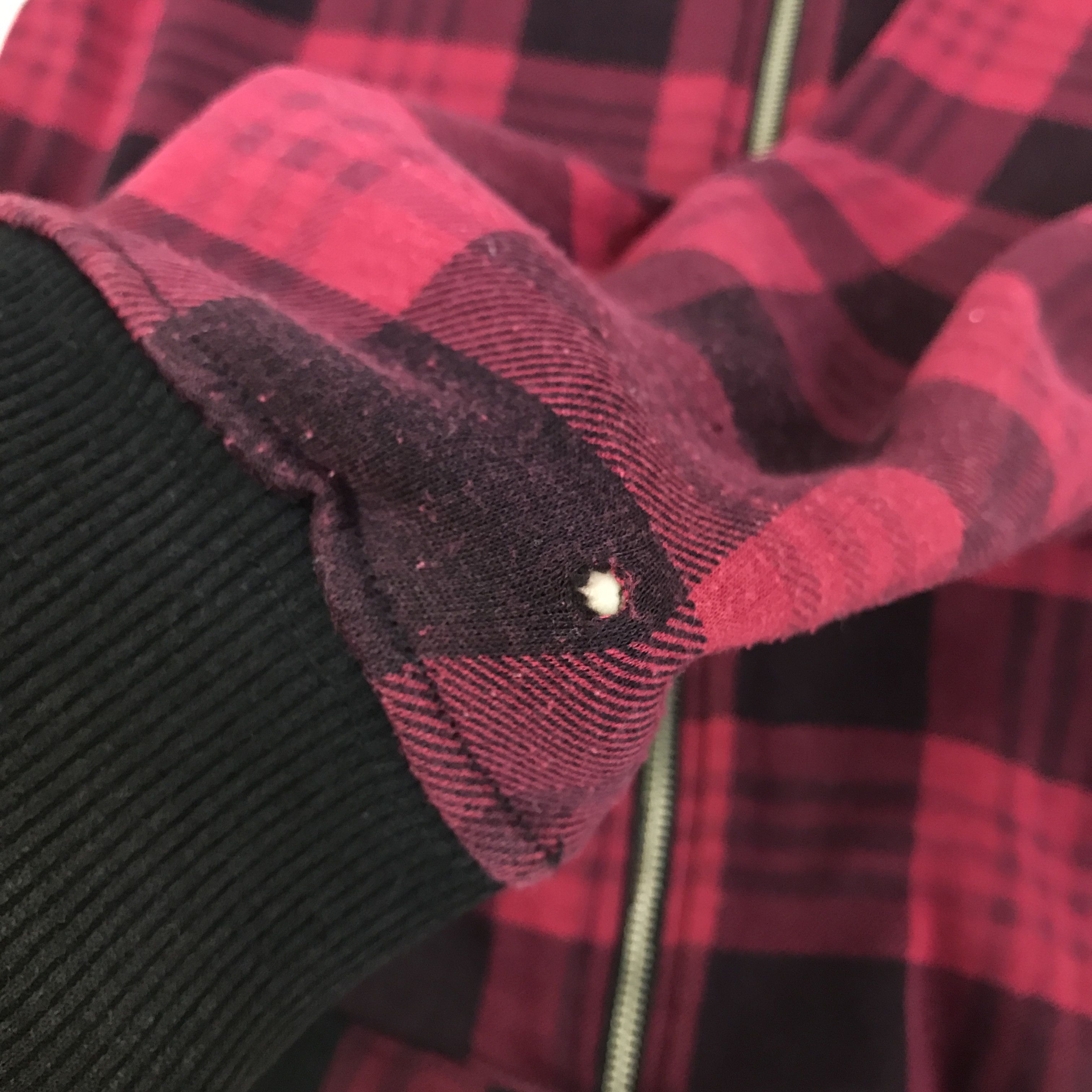 Japanese Brand Vintage Moco Moco Jeans Tartan Hoodies K115B13 Size US M / EU 48-50 / 2 - 9 Thumbnail
