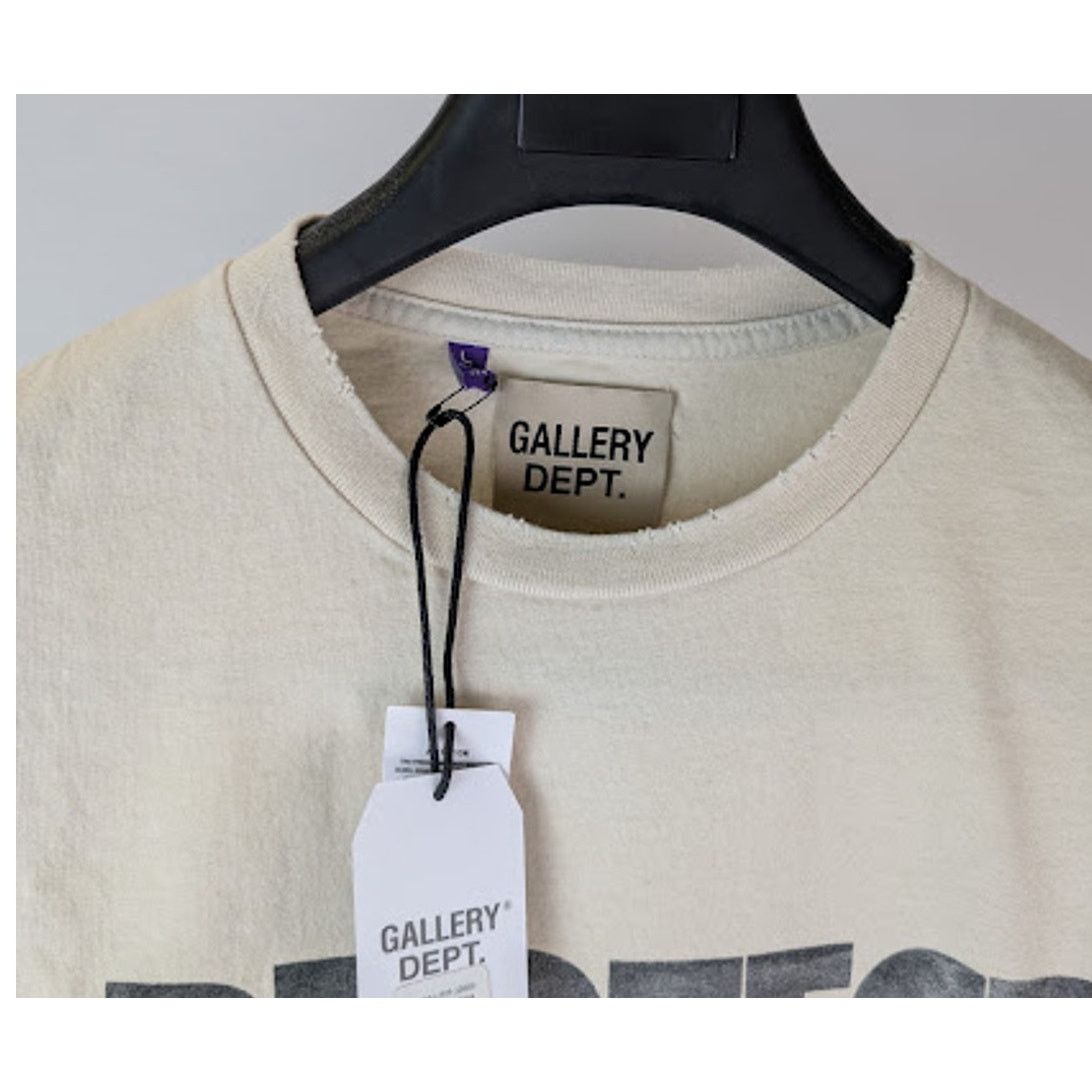 Gallery Dept. o1rshd1 Protect Yourself T-Shirt in Archival White Size US XL / EU 56 / 4 - 7 Thumbnail