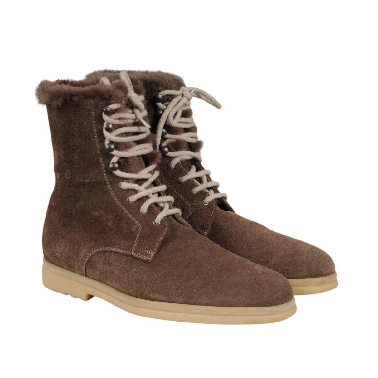 Loro Piana Snow Dream Beaver Fur Lined Boots - 02509 Size US 8.5 / EU 41-42 - 17 Thumbnail