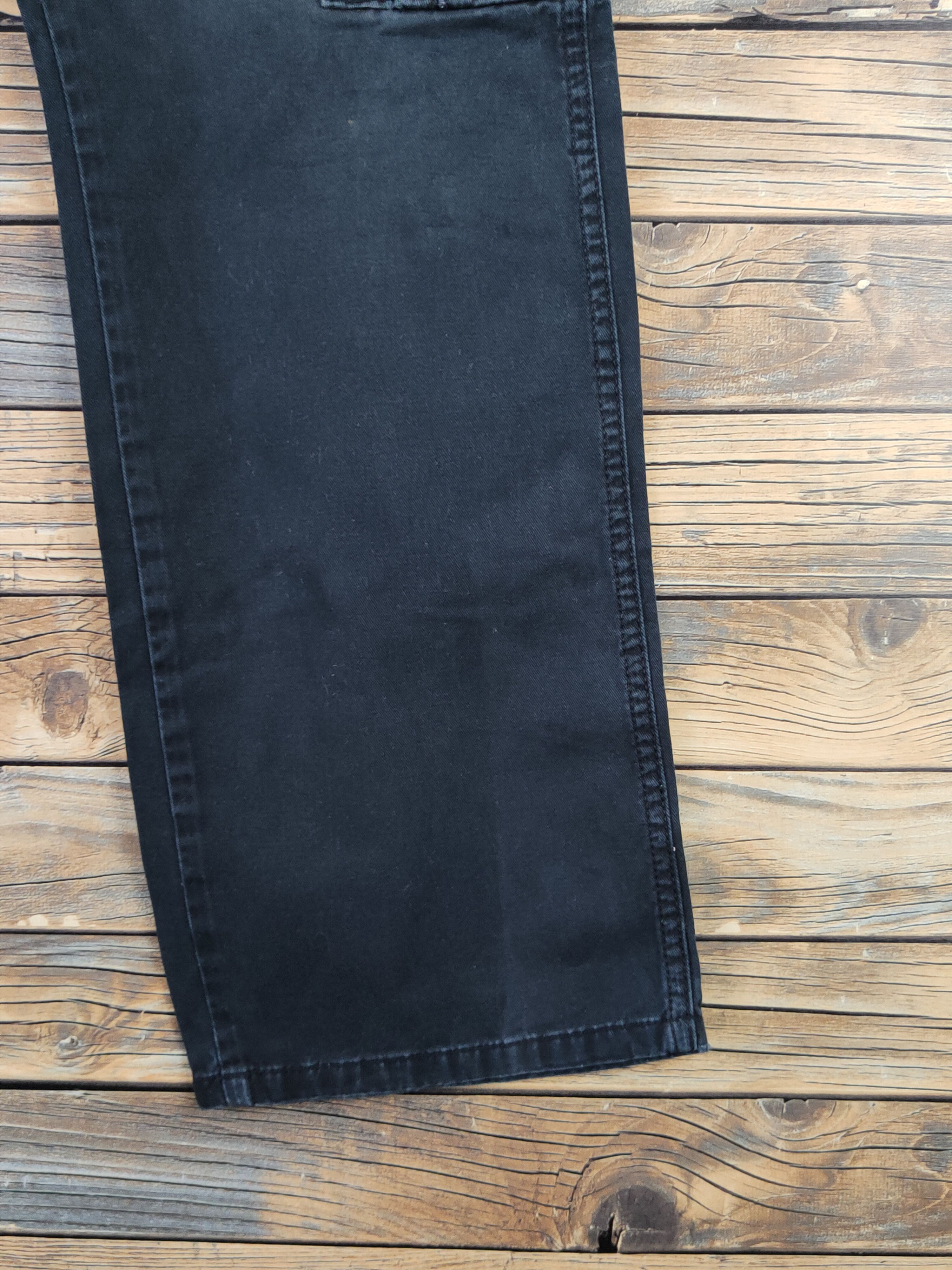 Japanese Brand DL Wrangler Black Multipocket Tactical Cargo Pants #948 Size US 31 - 7 Thumbnail