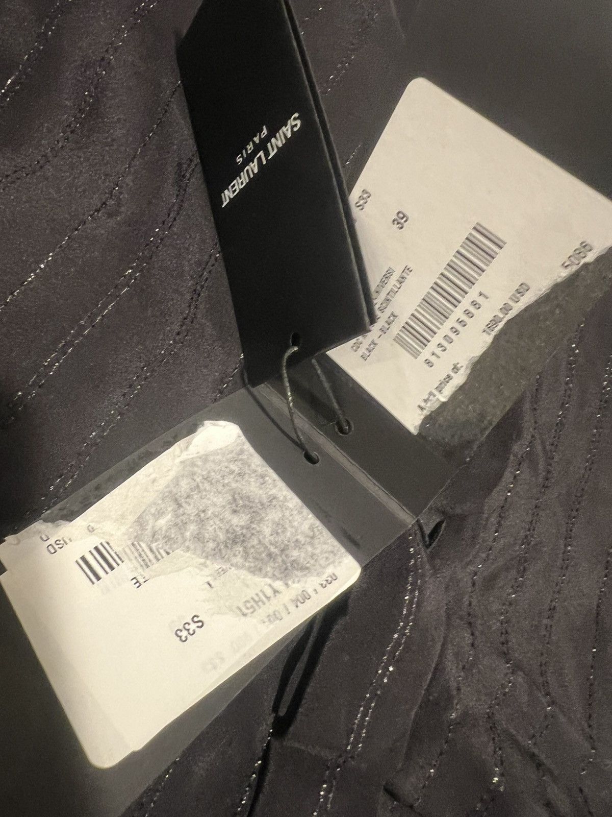 Saint Laurent Paris Saint Laurent men’s silk shirt. 39/15.5.$1690 Size US M / EU 48-50 / 2 - 6 Thumbnail