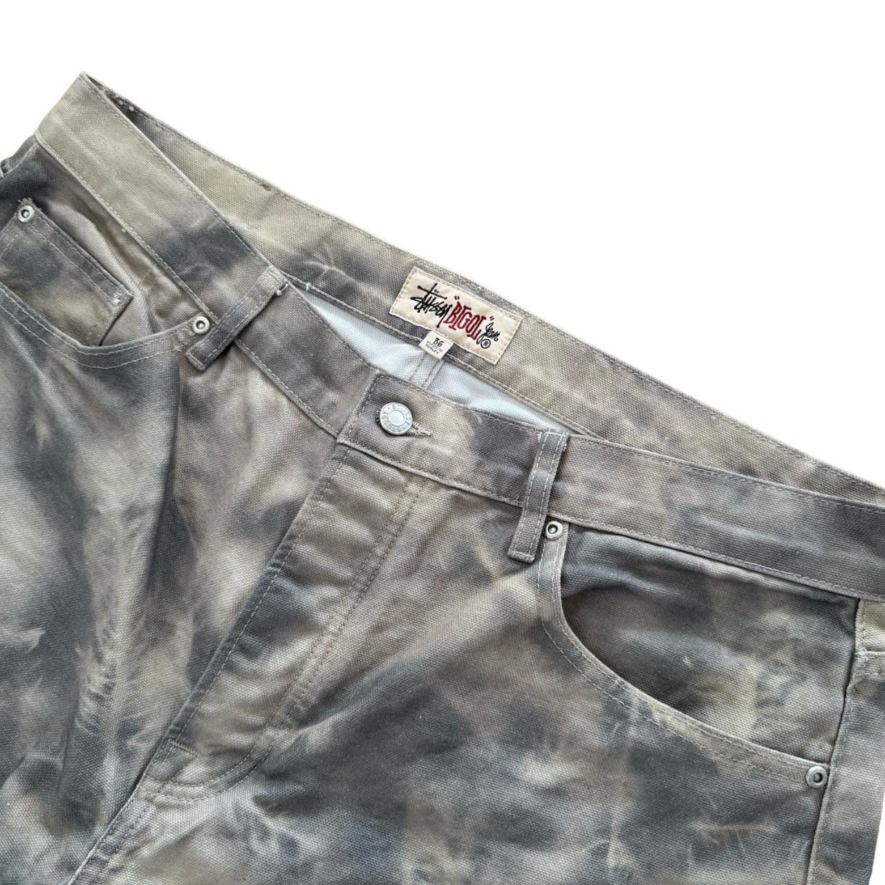 stussy big ol’ jean stenpat camo Stussy Big Ol' Camo Stenpat Jean North Fork Men's - FW24 - US