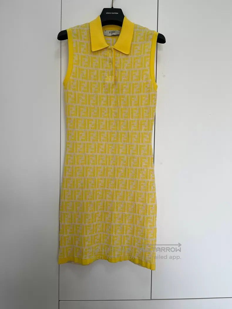 Fendi Fendi All-over Printed Dress Size XS / US 0-2 / IT 36-38 - 1 Thumbnail