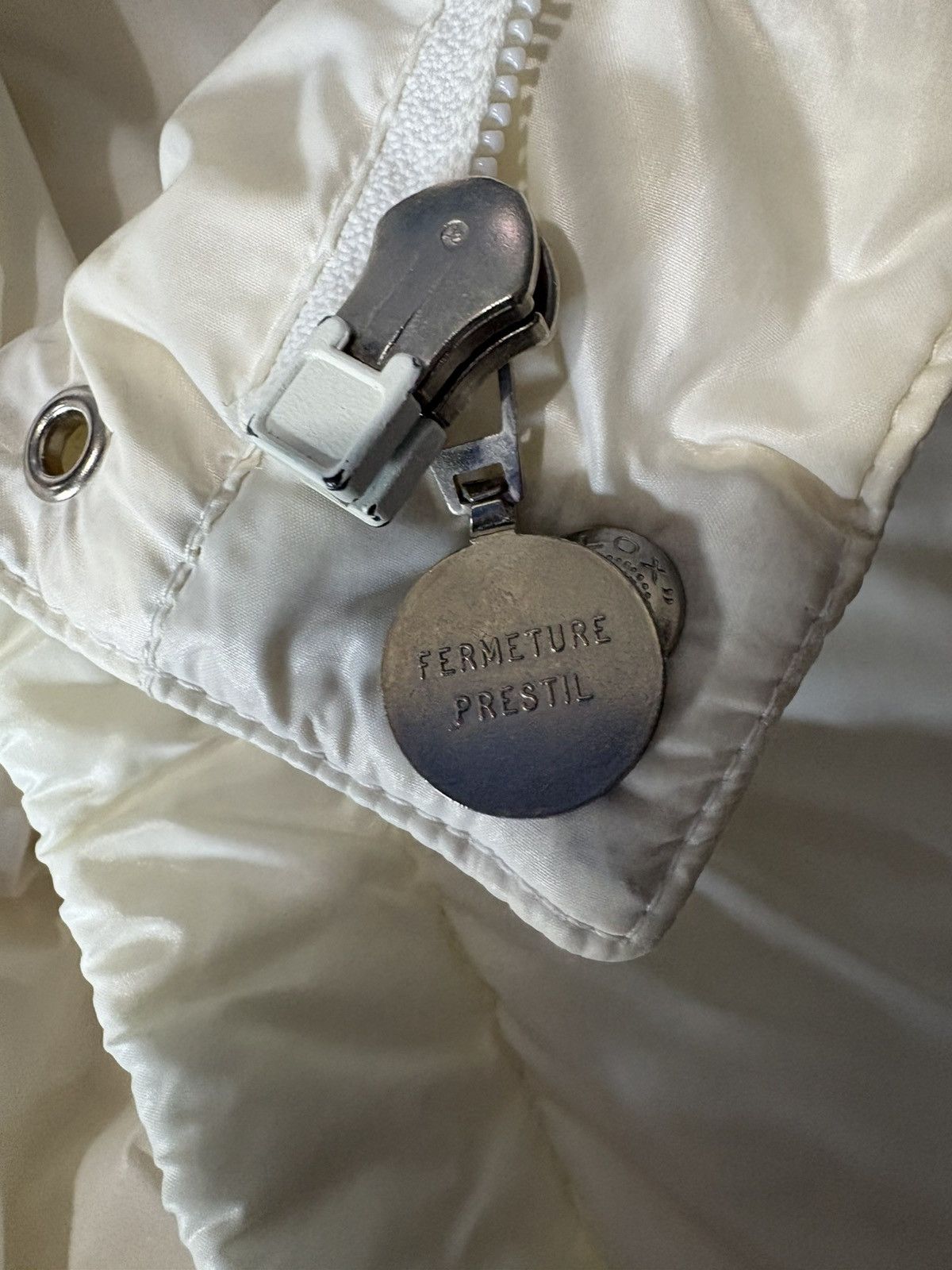 Moncler Grenoble Extremely Rare 1970s Vintage Moncler Grenoble White Jacket Size US S / EU 44-46 / 1 - 7 Thumbnail