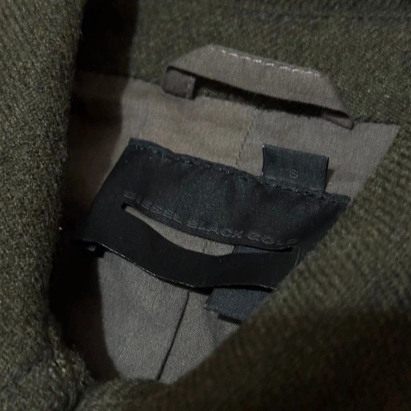 Diesel Diesel military cropped asymmetrical zip buttons wool jacket Size S / US 4 / IT 40 - 8 Thumbnail