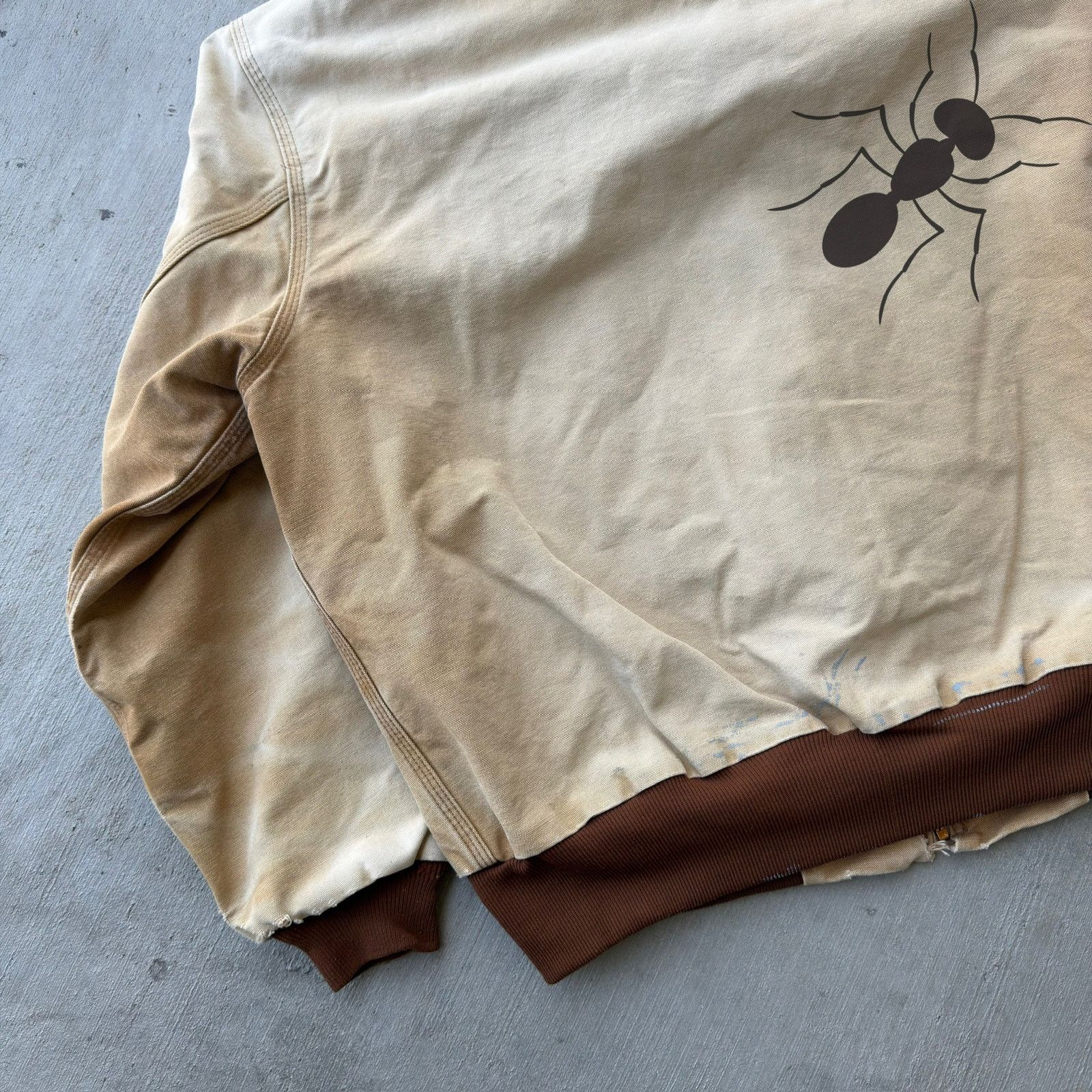 Carhartt × Vintage Carhartt J 131 BRN faded brown hooded work wear jacket Size US XL / EU 56 / 4 - 7 Thumbnail
