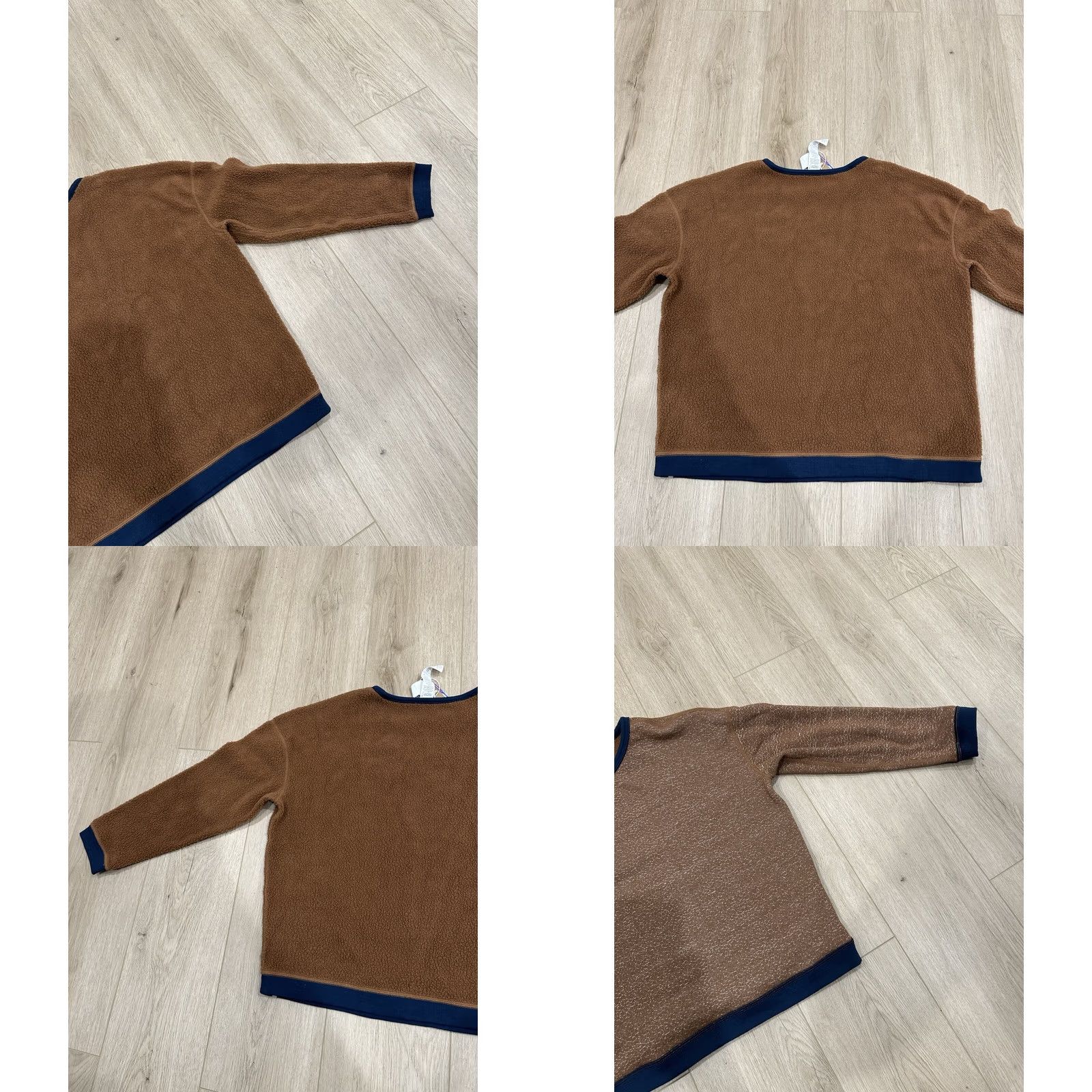 Patagonia Patagonia Sweatshirt Crew Neck Fleece Reversible Relaxed Fit Womens M Brown Size M / US 6-8 / IT 42-44 - 8 Thumbnail