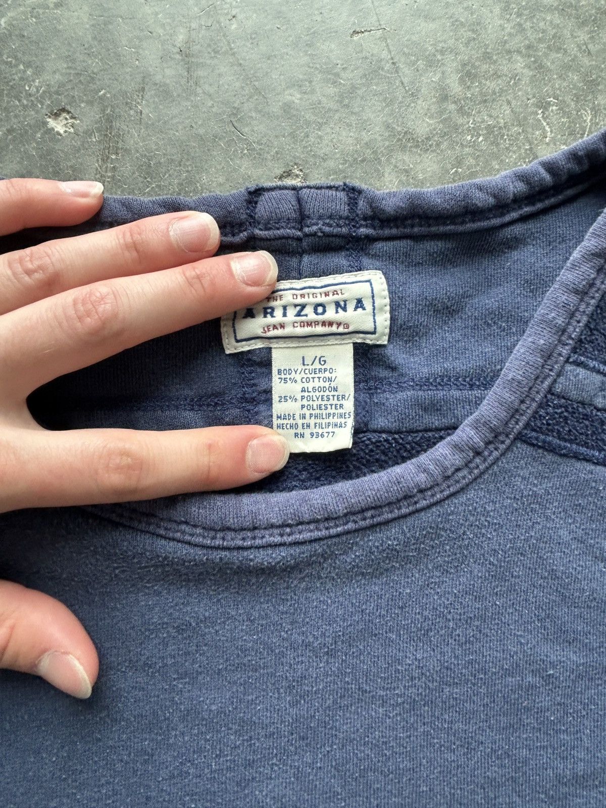 Arizona Jean Co. Vinrage Y2K Arizona Jean Co Graphic Sweatshirt Size US XL / EU 56 / 4 - 7 Thumbnail