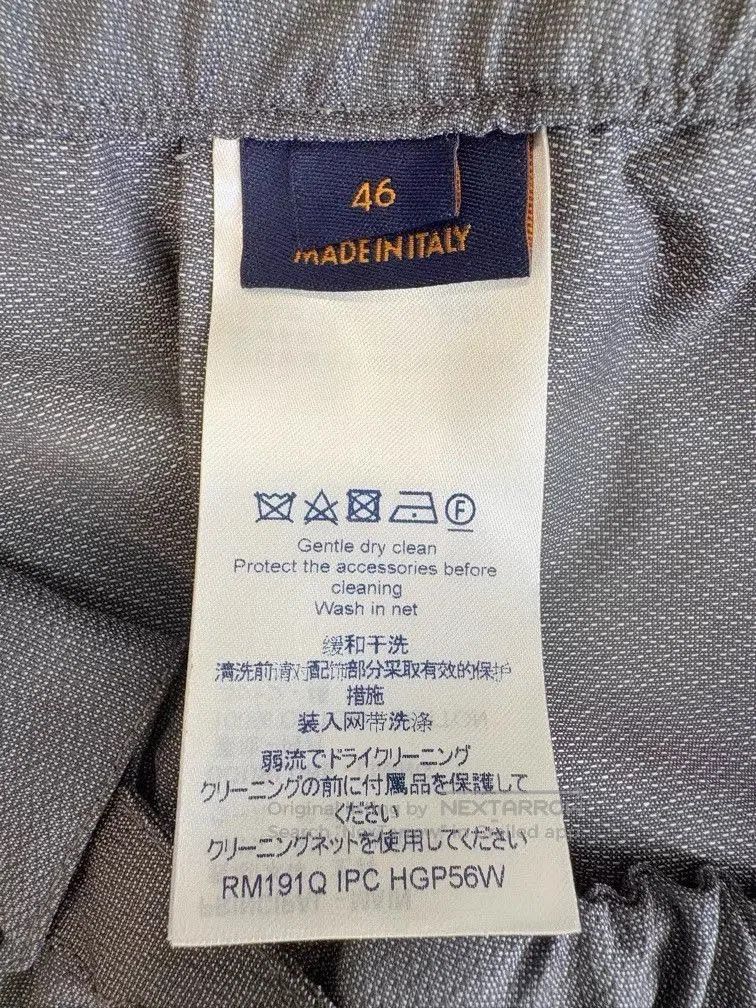 Louis Vuitton Gray Casual Pants with Belt - Size 30. Size US 30 / EU 46 - 5 Thumbnail