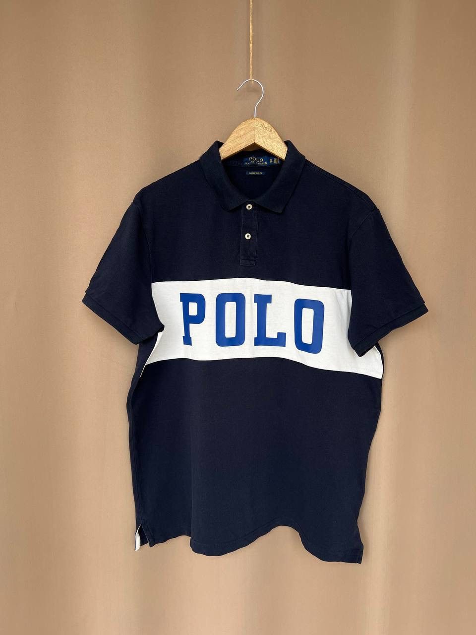 Polo Ralph Lauren Polo Ralph Lauren Spellout Big Logo Polo Shirt Mens XL Slim Size US XL / EU 56 / 4 - 1 Thumbnail