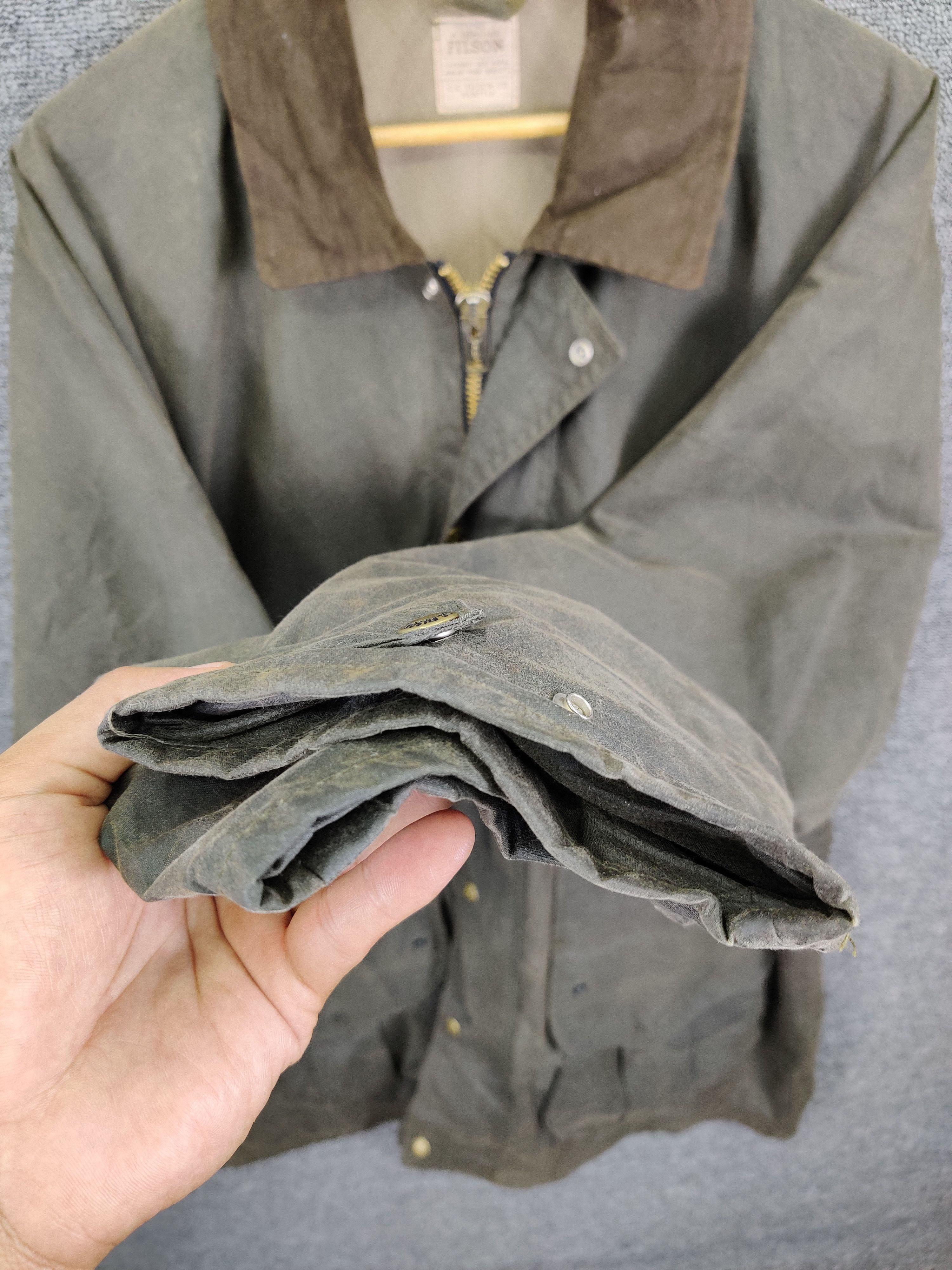 Filson Vintage Filson Co Seattle Waxed Jacket Size US XL / EU 56 / 4 - 12 Thumbnail
