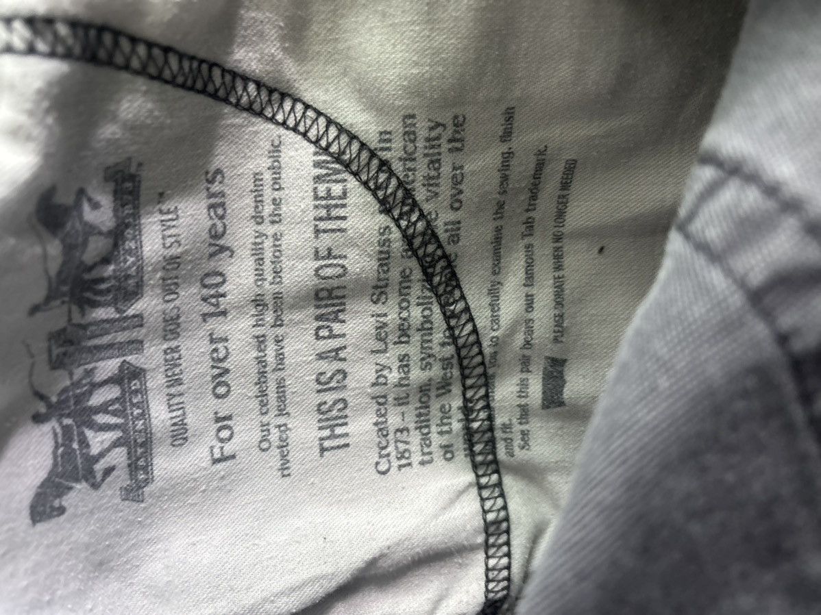 Levi's Levis Washed Grey Skinny Jeans Size US 31 - 5 Thumbnail