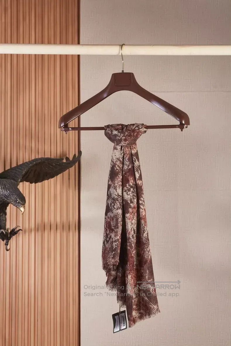 Loro Piana LORO PIANA size 140*140cm Fine-woven thin scarf shawl cashm Size ONE SIZE - 1 Thumbnail