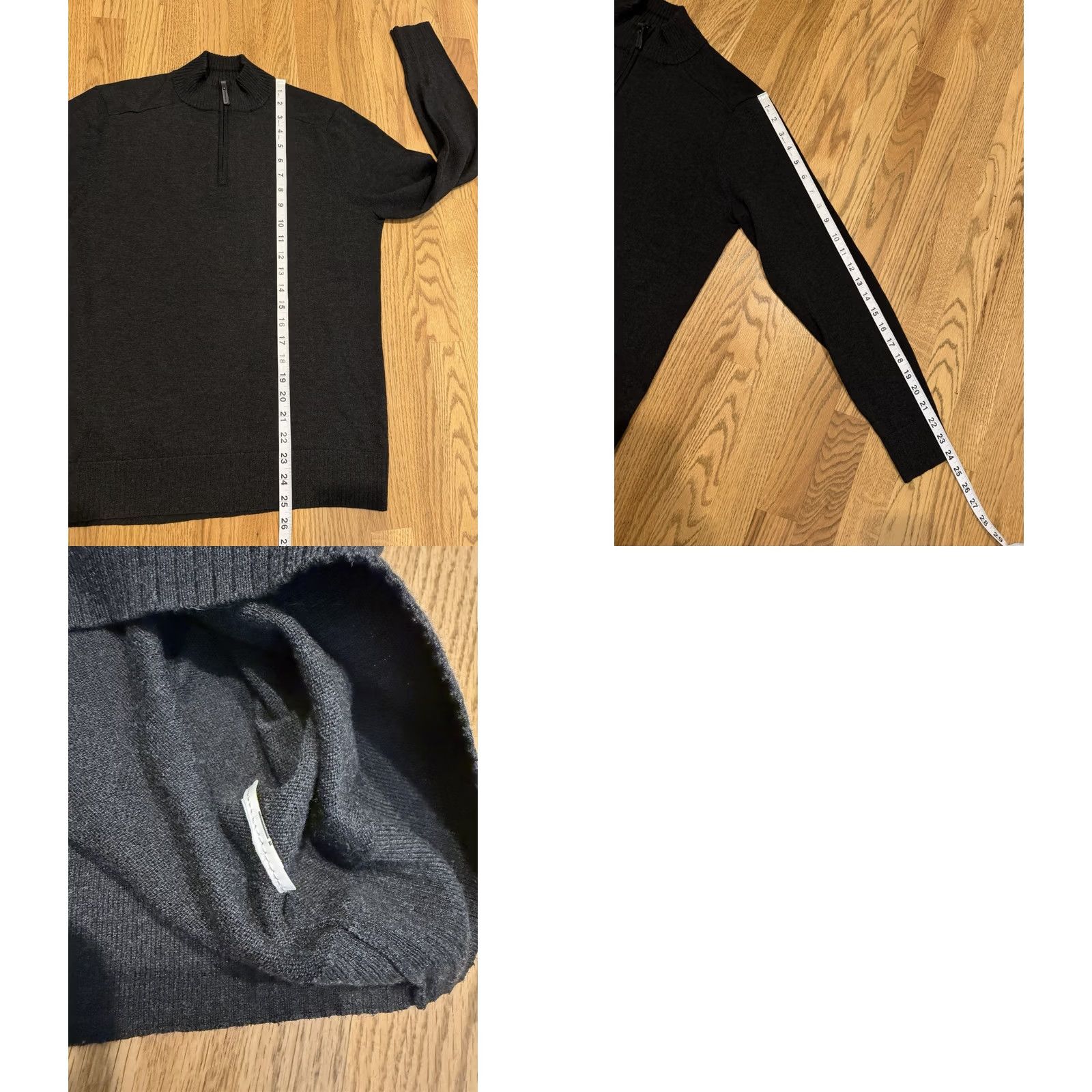Smartwool SmartWool Wool Blend 1/4 Zip Pullover Sweater Men’s Size S Dark Grey Size US S / EU 44-46 / 1 - 8 Thumbnail
