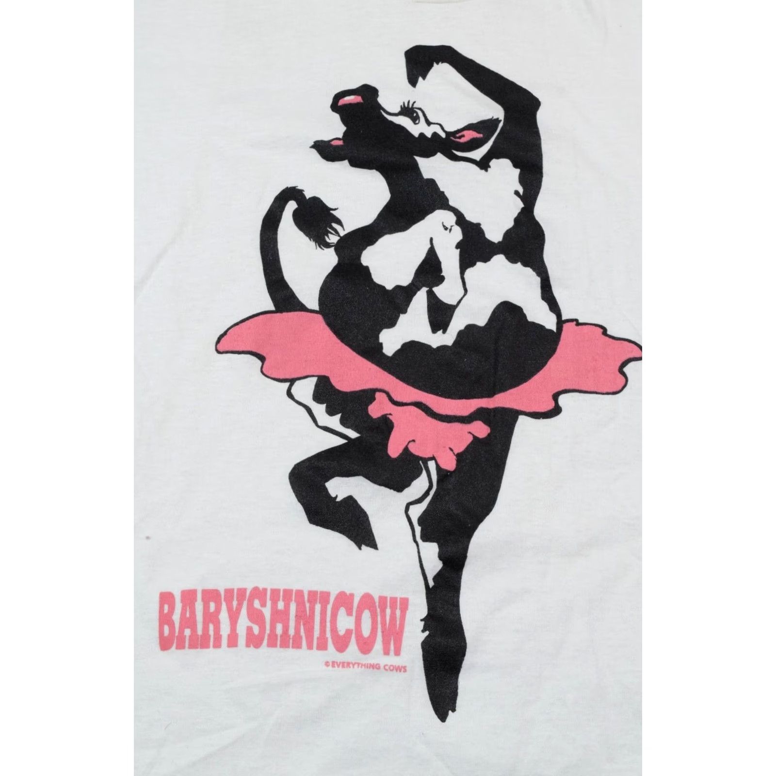 Vintage VINTAGE Baryshnikov Pardoy Screen Stars T-Shirt Adult Large White Graphic Print 90s Dancer Mens Size US L / EU 52-54 / 3 - 5 Thumbnail