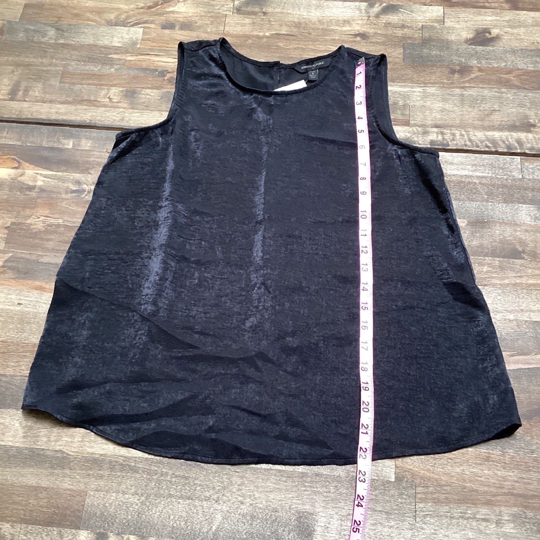 Banana Republic VINTAGE? No, Banana Republic Top Women’s Petite S Black Sleeveless Shell Blouse Capsule NWT Size S / US 4 / IT 40 - 6 Thumbnail