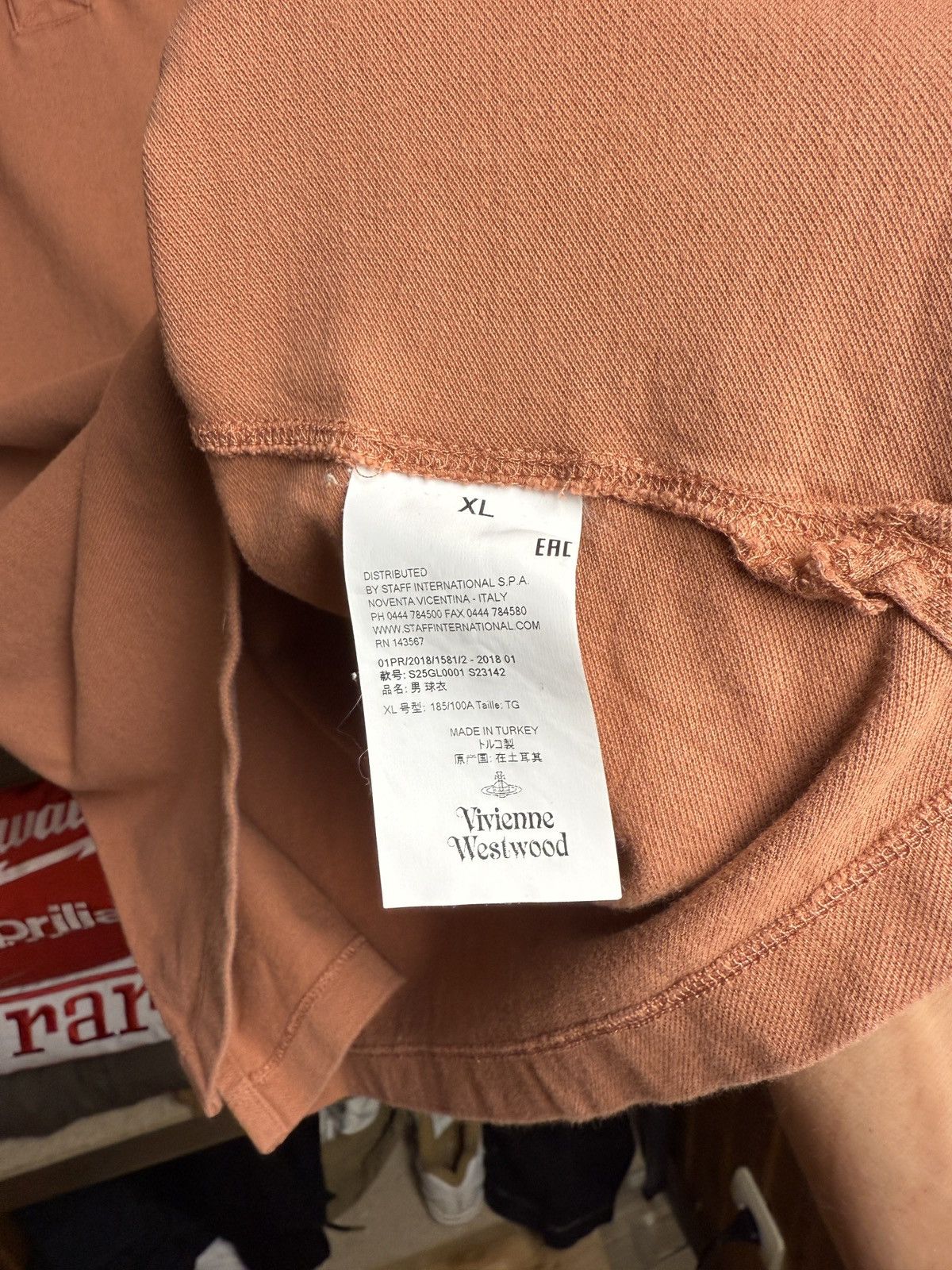Vivienne Westwood VINTAGE VIVIENNE WESTWOOD POLO TEE SMALL LOGO Size US XL / EU 56 / 4 - 10 Thumbnail