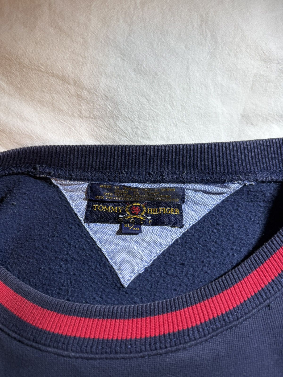 Tommy Hilfiger × Vintage Vintage Tommy Hilfiger Golf Oakmont Country Club Sweater Size US XL / EU 56 / 4 - 5 Thumbnail