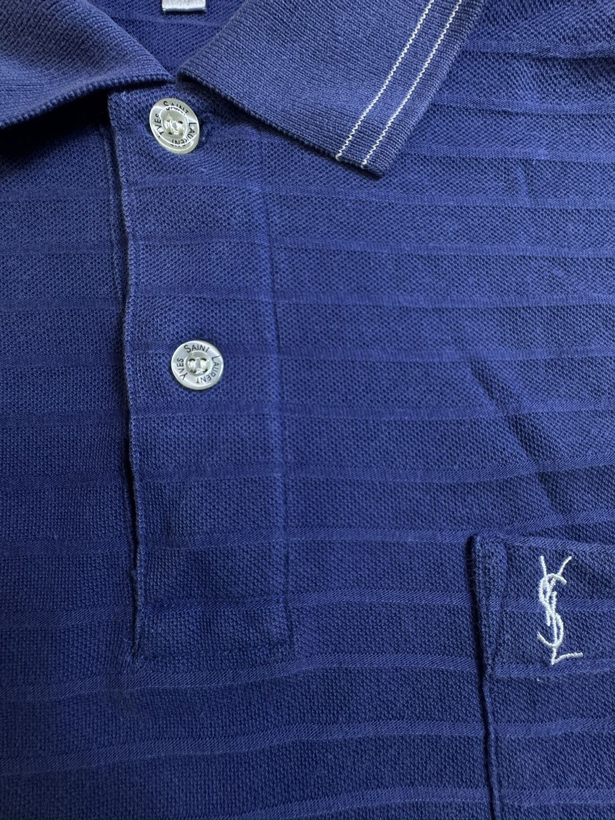 Yves Saint Laurent Vintage Yves Saint Laurent Polo Short Sleeve Size US M / EU 48-50 / 2 - 4 Thumbnail
