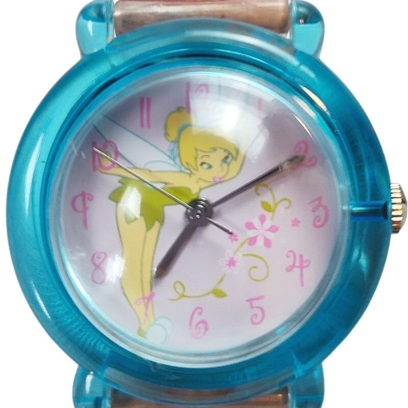 Disney Disney Tinker Bell Y2K Translucent Blue Case Watch Strap Size ONE SIZE - 1 Thumbnail