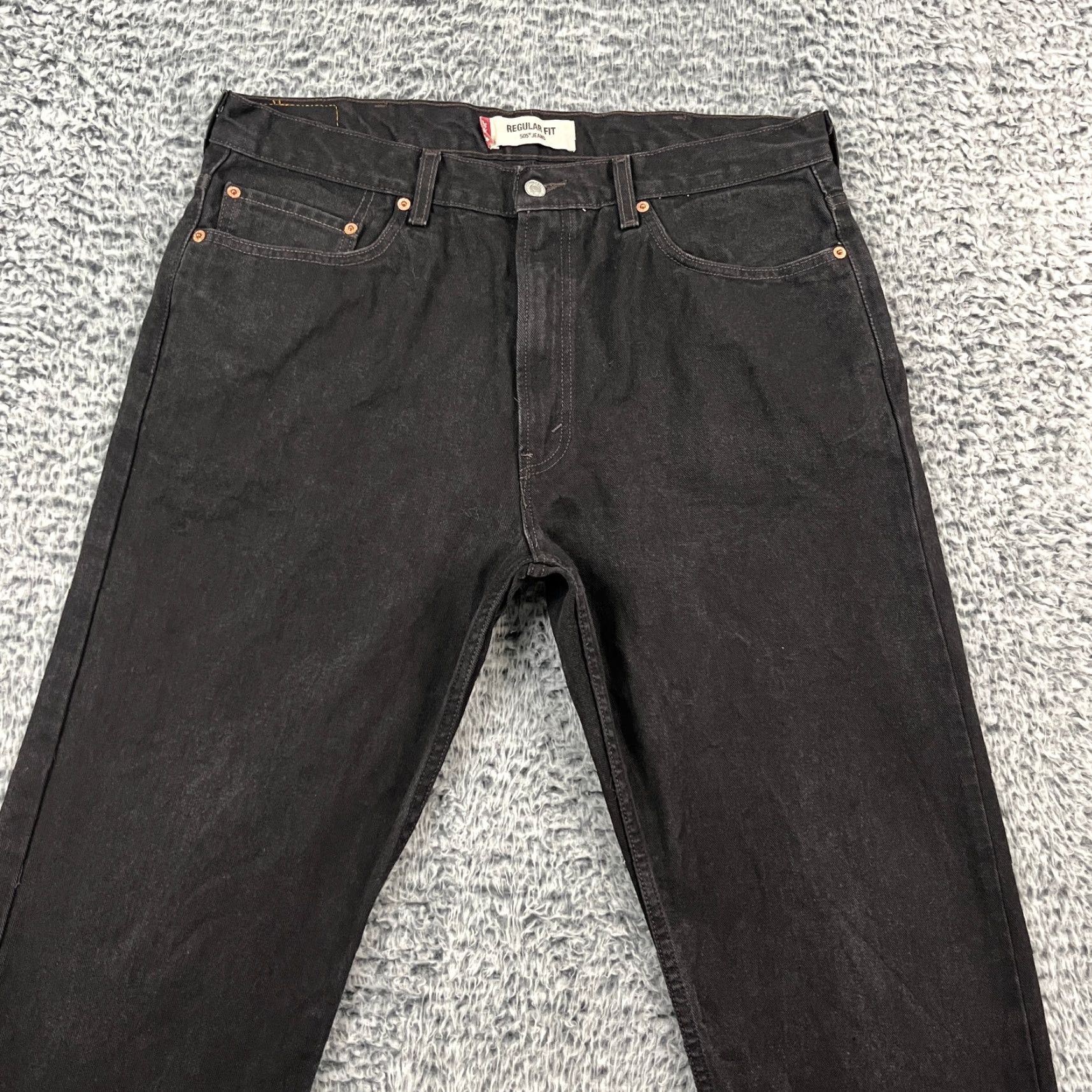 Levi's VINTAGE Levi's 505 Jeans Shirt? Hmm Size US 38 / EU 54 - 7 Thumbnail