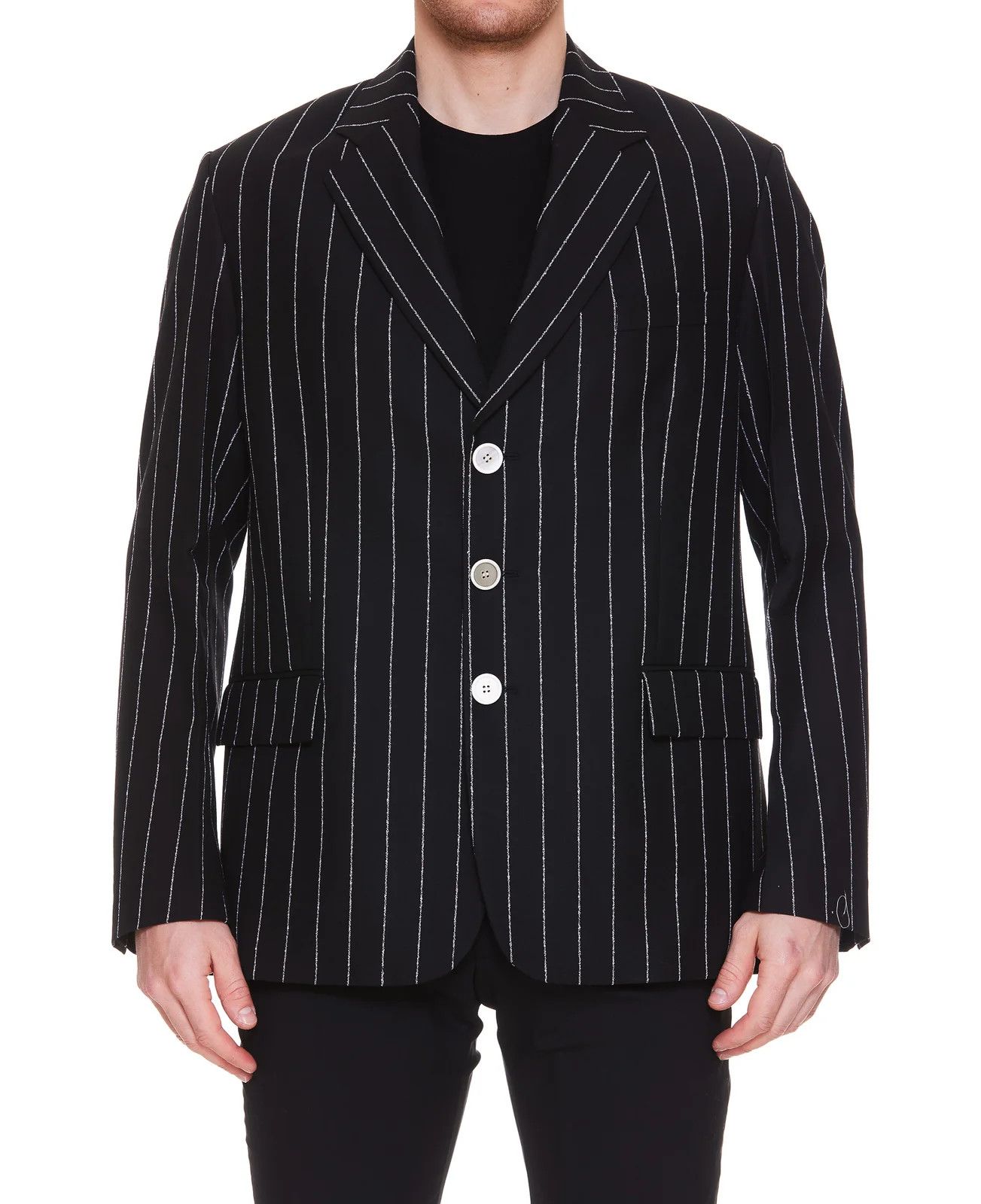Marni o1y0225 Blazer in Black/White Size US S / EU 44-46 / 1 - 1 Thumbnail