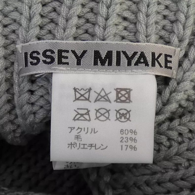 Issey Miyake Issey Miyake Grey side-opening woolen knitted sweater Size M / US 6-8 / IT 42-44 - 7 Thumbnail