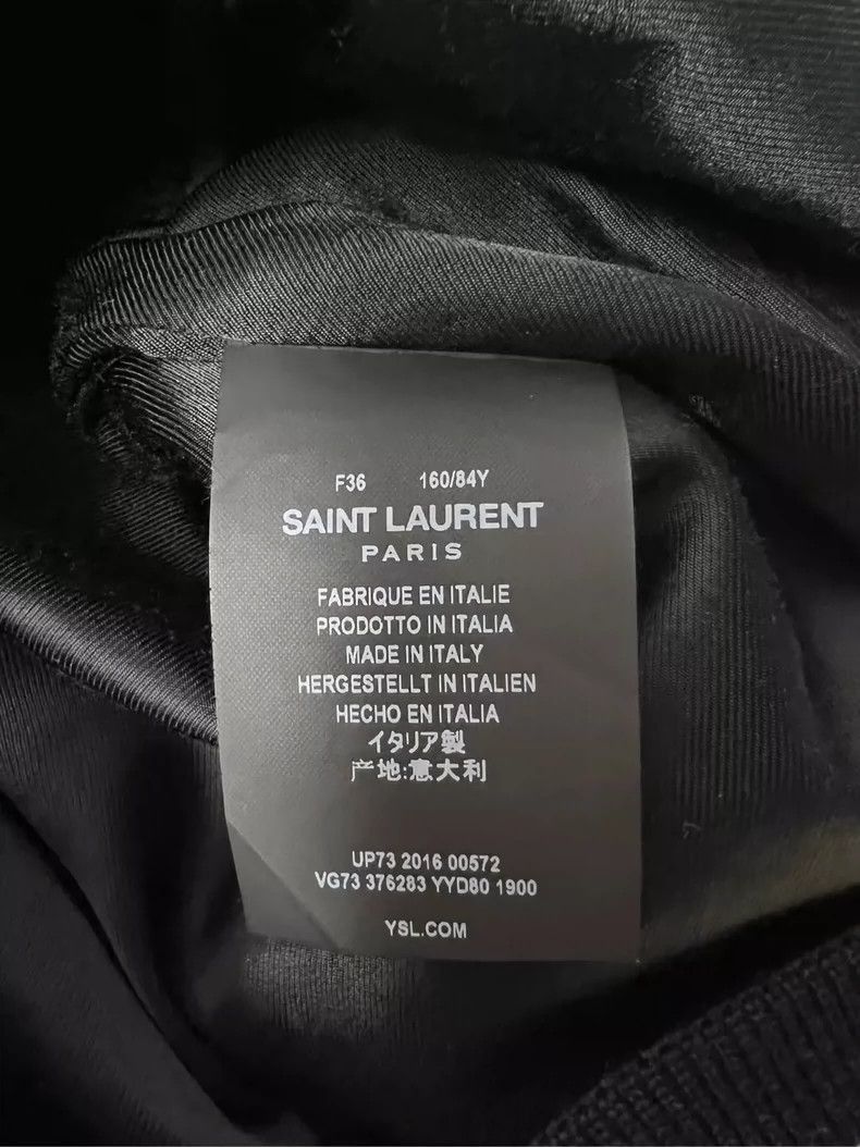 Saint Laurent Paris Saint Laurent Paris Classic baseball jacket-2506 Size US S / EU 44-46 / 1 - 4 Thumbnail