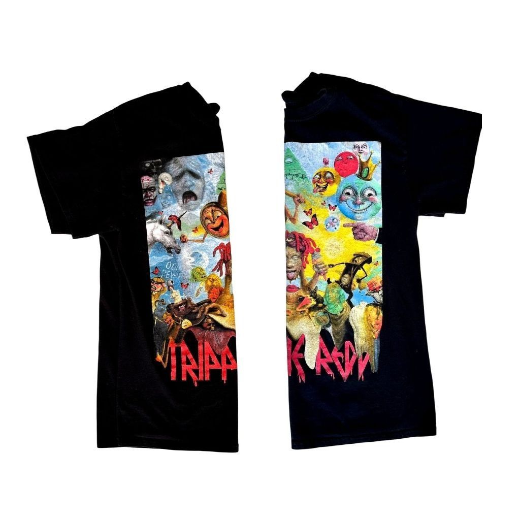 Rap Tees Trippie Redd Lifes A Trip T Shirt Large Black Tour Album Art Size US L / EU 52-54 / 3 - 6 Thumbnail