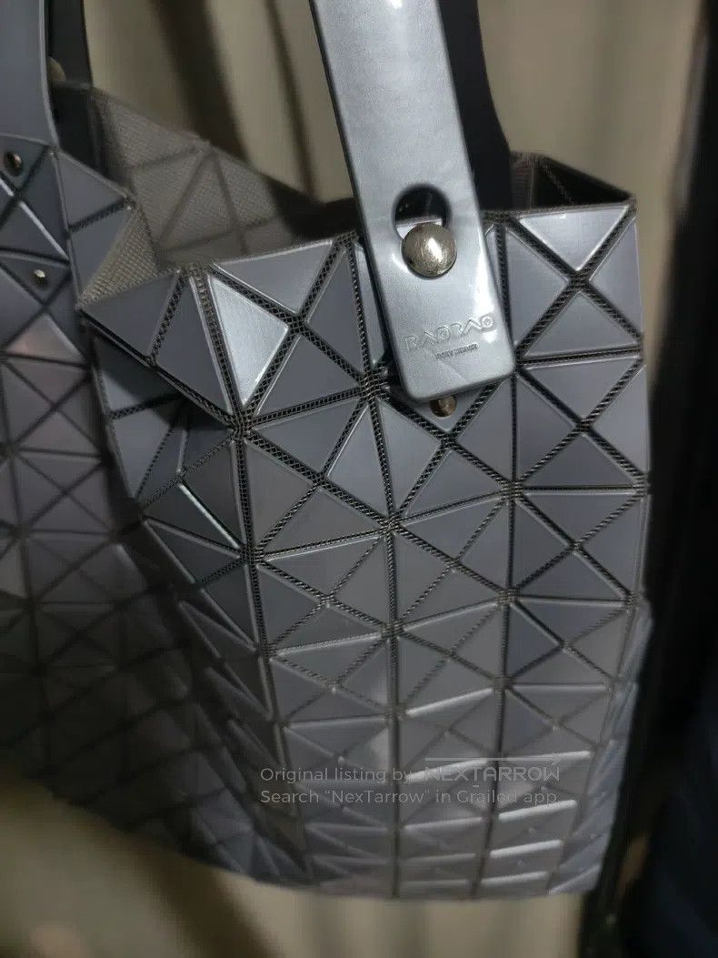 Issey Miyake Issey Miyake Grey Handbag Size ONE SIZE - 3 Thumbnail