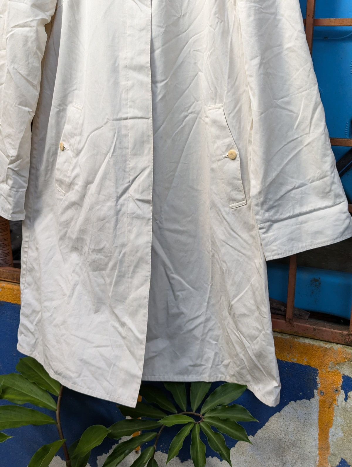 Burberry Burberry London Over Coat White Size S / US 4 / IT 40 - 3 Thumbnail