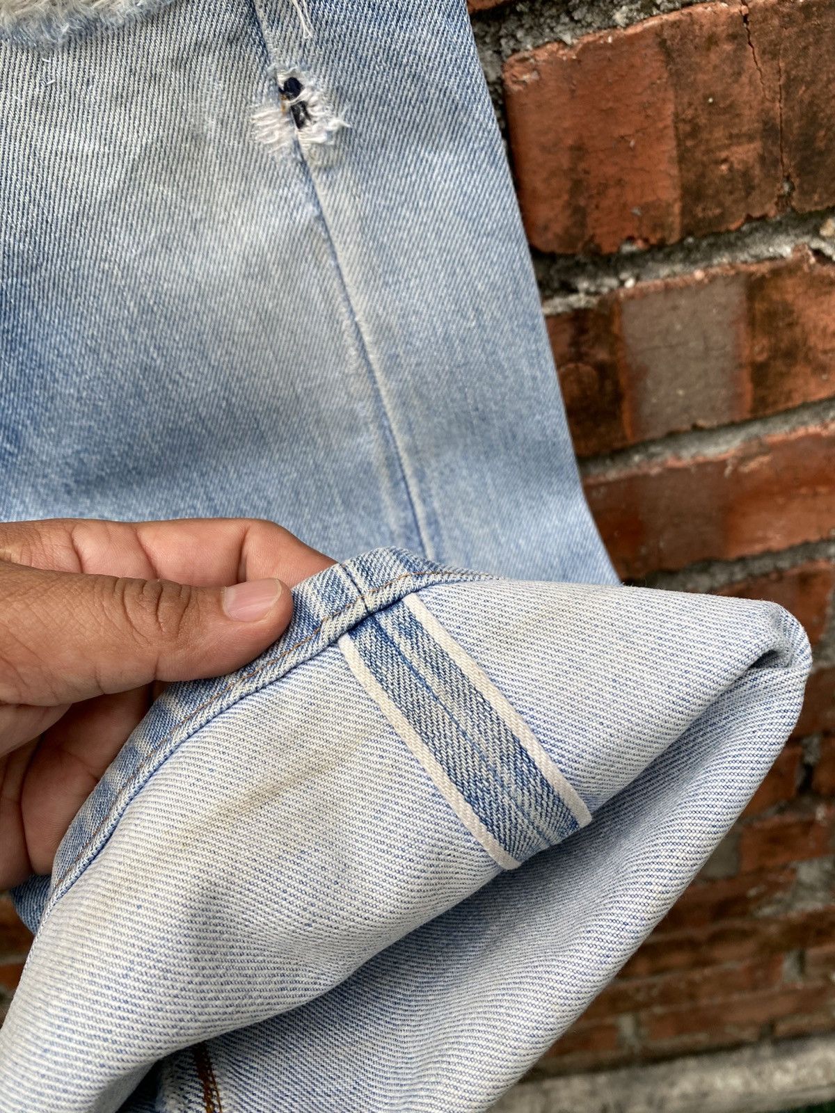 Levi's Vintage Clothing W30x29.5 Vintage levi's 501 redline distressed made in USA Size US 30 / EU 46 - 5 Thumbnail