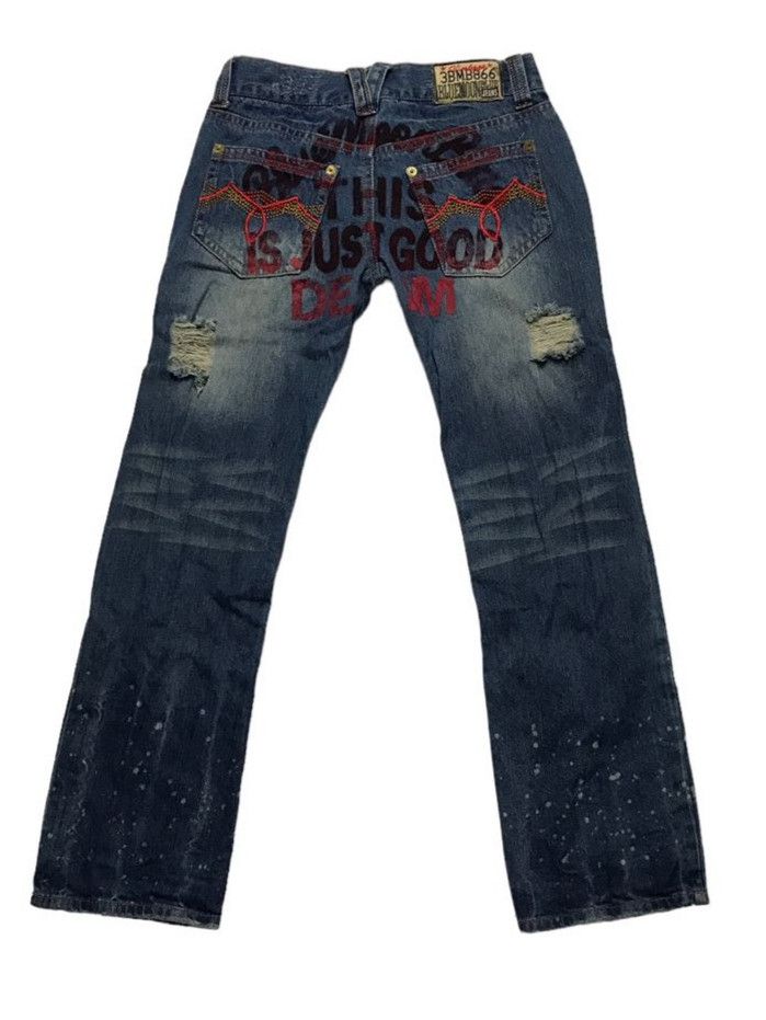 Hysteric Glamour Blue Moon Jeans Size US 32 / EU 48 - 2 Thumbnail