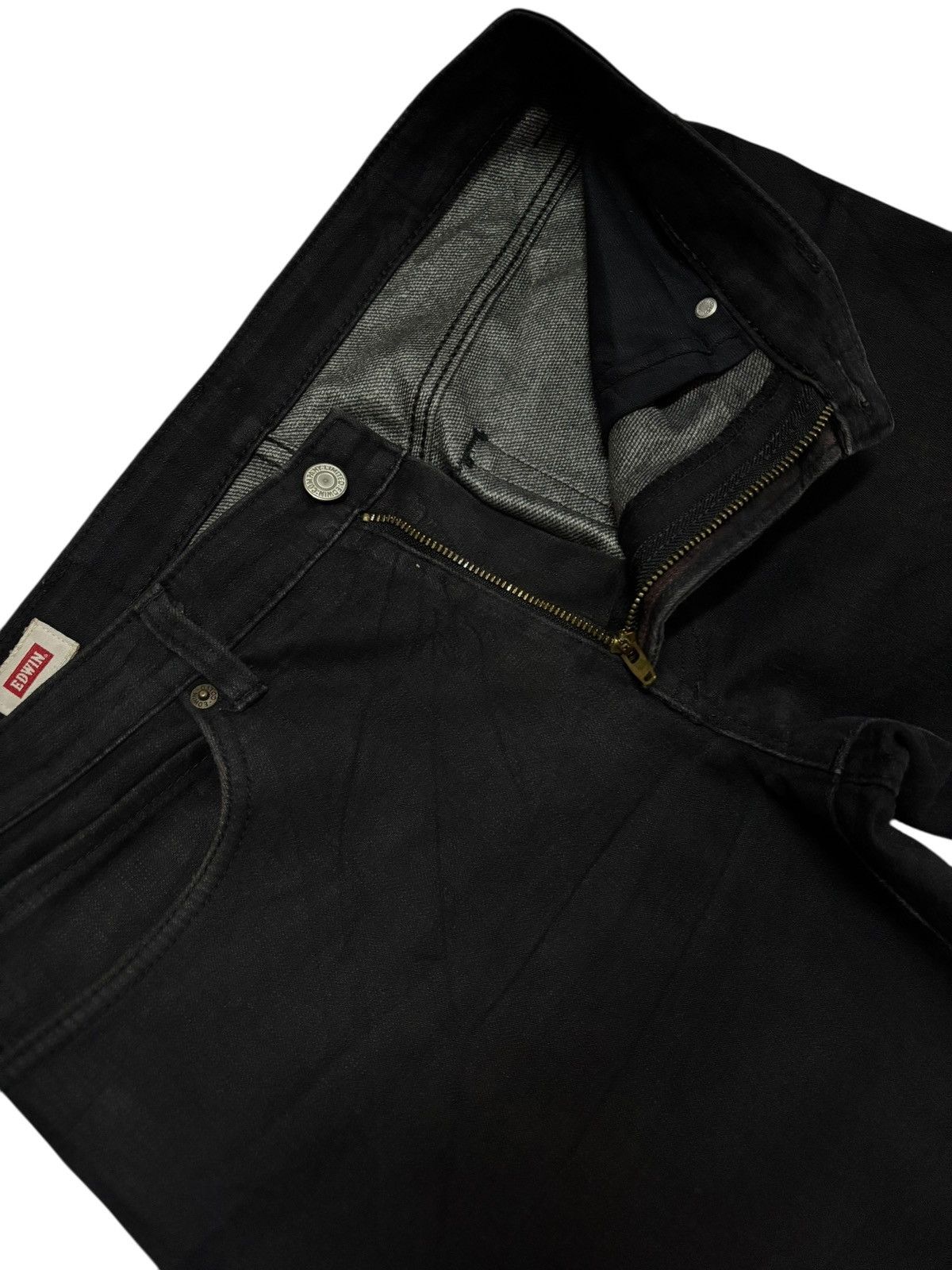 Edwin Vtg Edwin 502 Japan Black Jeans Size US 32 / EU 48 - 4 Thumbnail