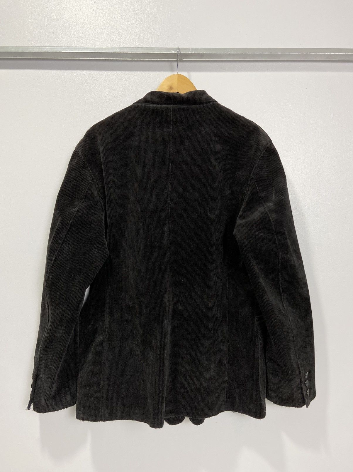 DKNY Vintage DKNY Donna Karan Corduroy Coat Jacket Size US L / EU 52-54 / 3 - 2 Thumbnail